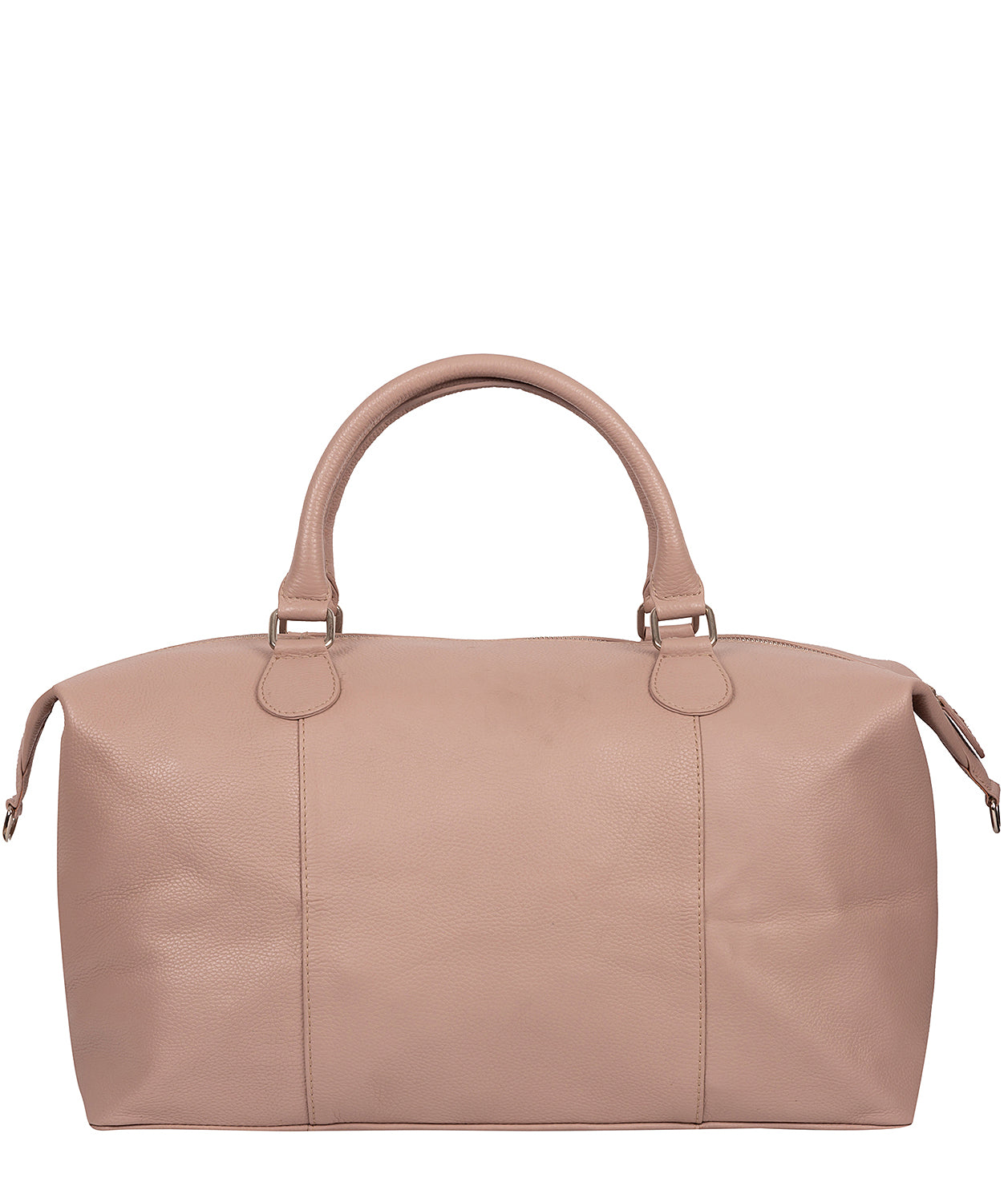 'Navigator' Blush Pink Leather Holdall