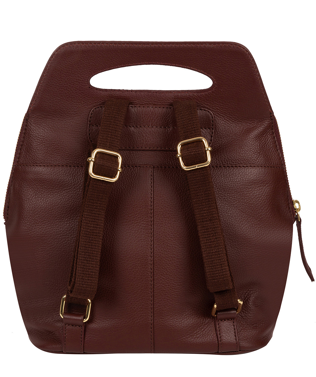 'Finsbury' Rich Chestnut Leather Backpack