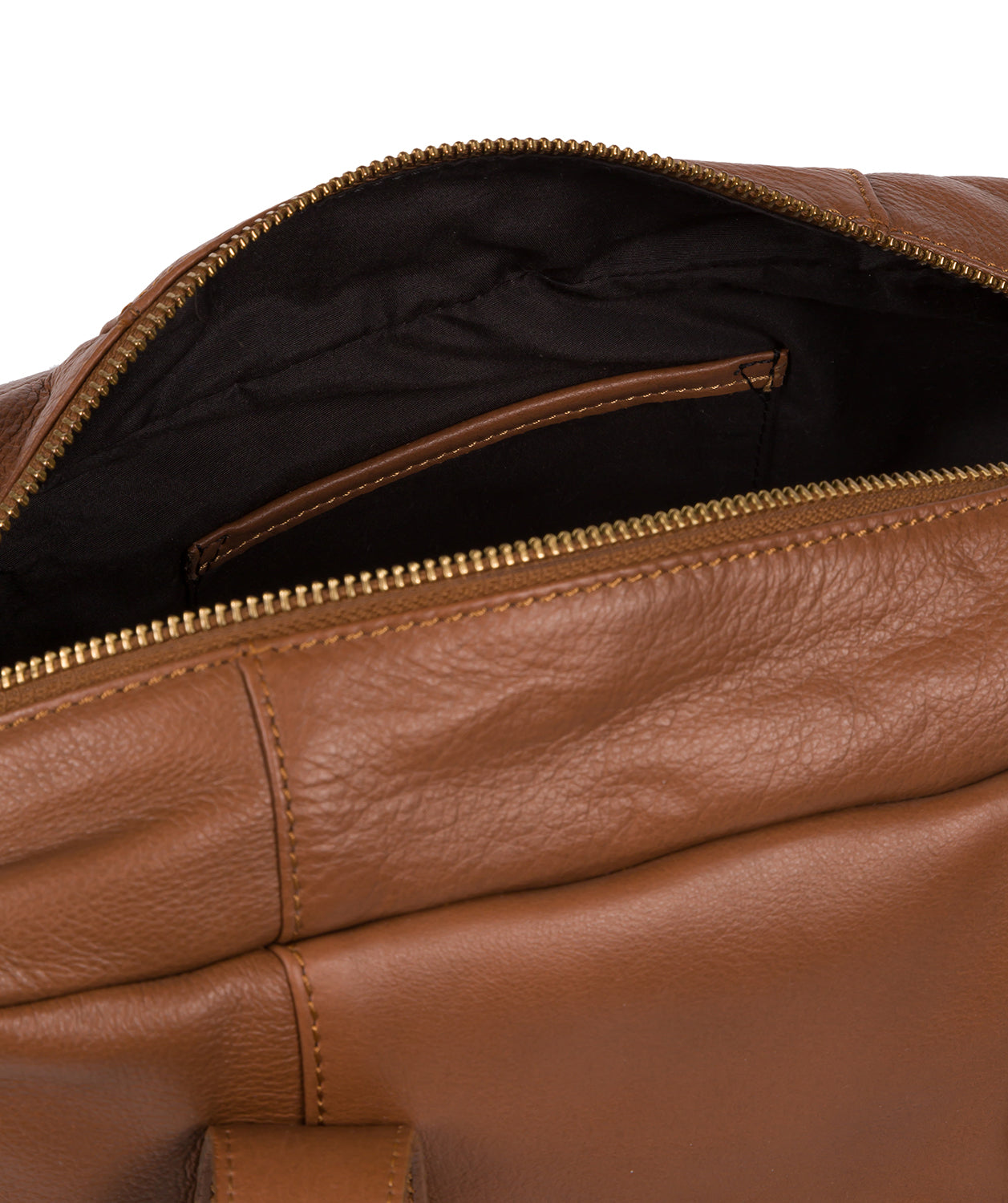 'Hammersmith' Dark Tan Leather Handbag