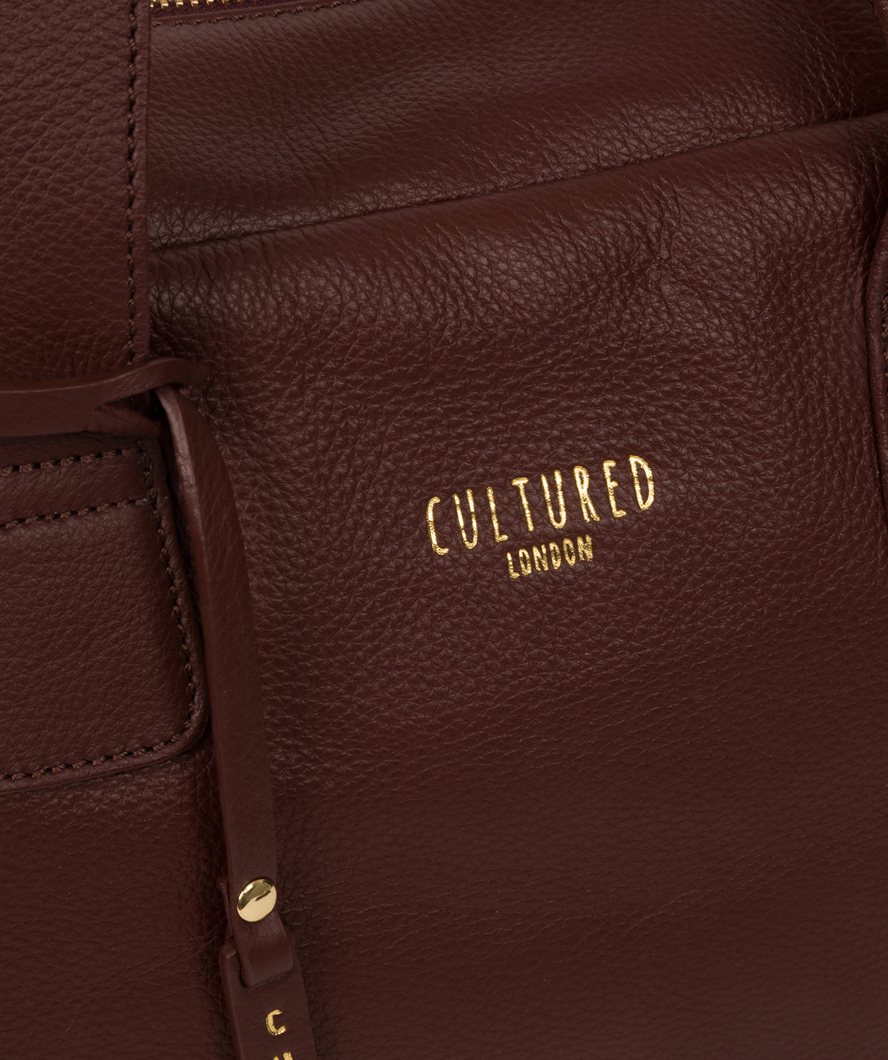 'Hammersmith' Rich Chestnut Leather Handbag