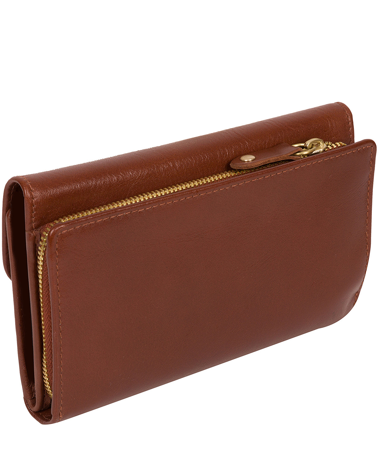 'Tatiana' Saddle Leather Purse