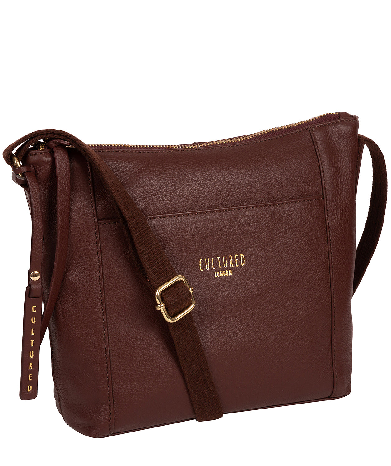 'Belgravia' Rich Chestnut Cross Body Bag