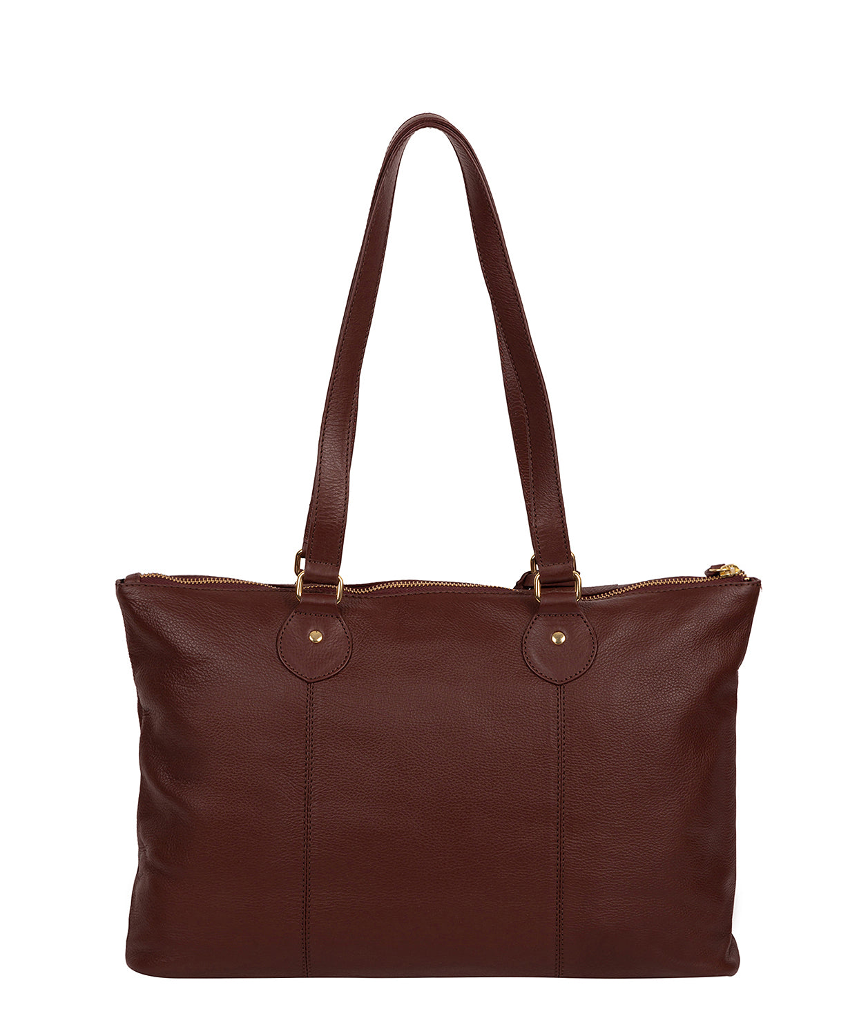 'Bayswater' Rich Chestnut Leather Tote Bag