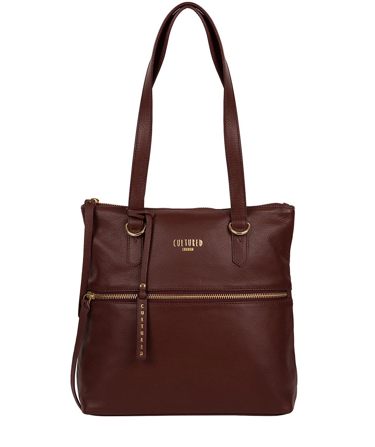 'Chesham' Rich Chestnut Leather Tote Bag