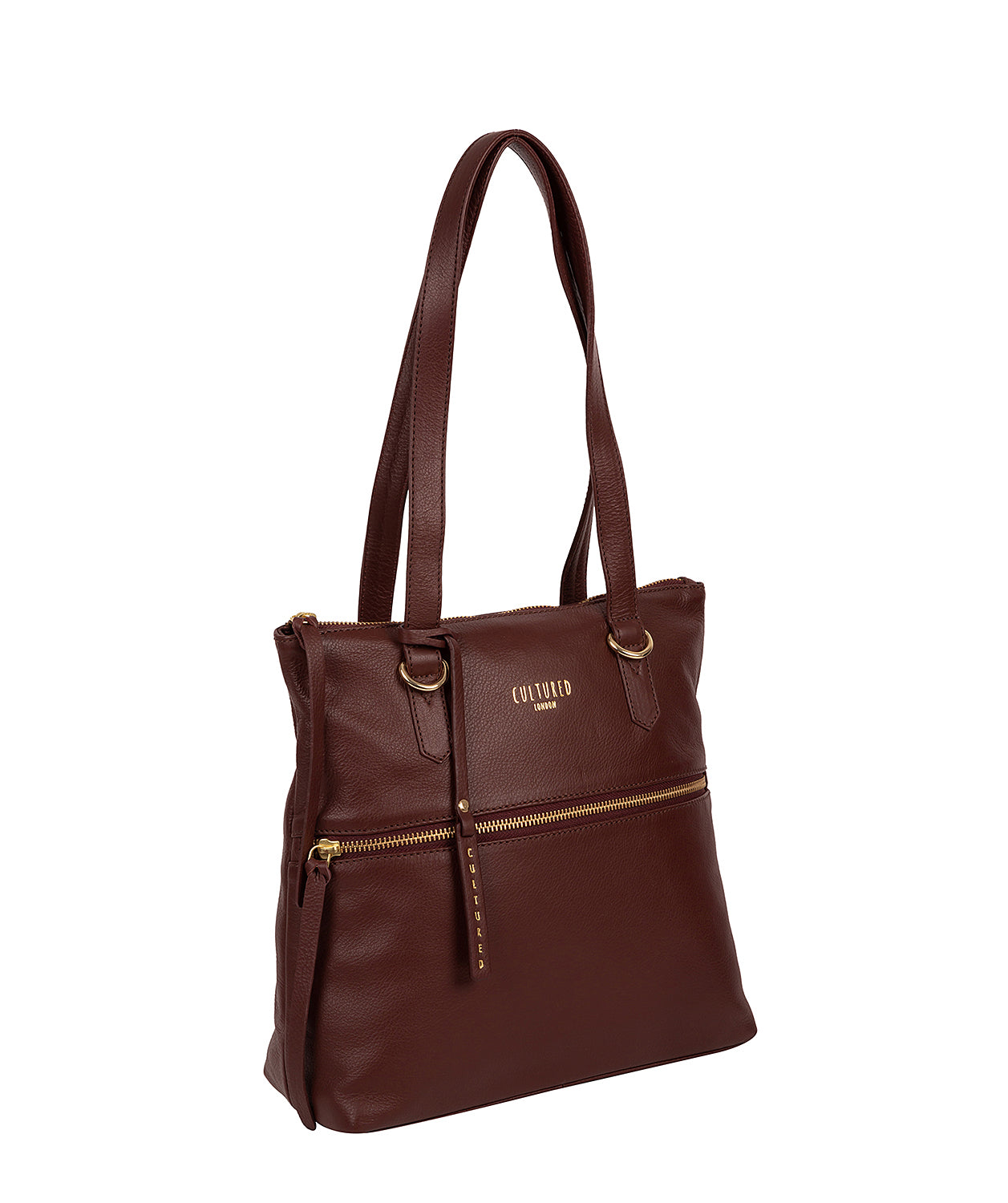 'Chesham' Rich Chestnut Leather Tote Bag