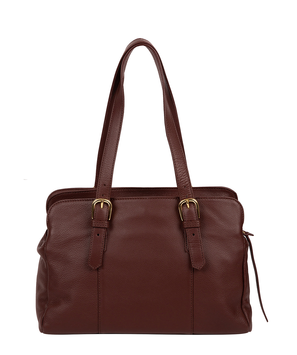 'Beckenham' Rich Chestnut Leather Handbag