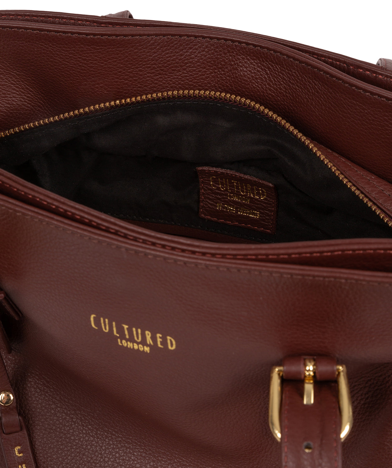 'Beckenham' Rich Chestnut Leather Handbag