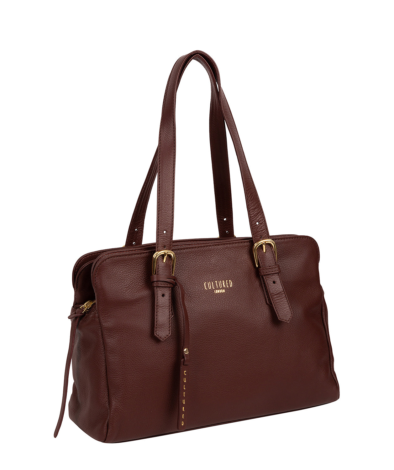 'Beckenham' Rich Chestnut Leather Handbag