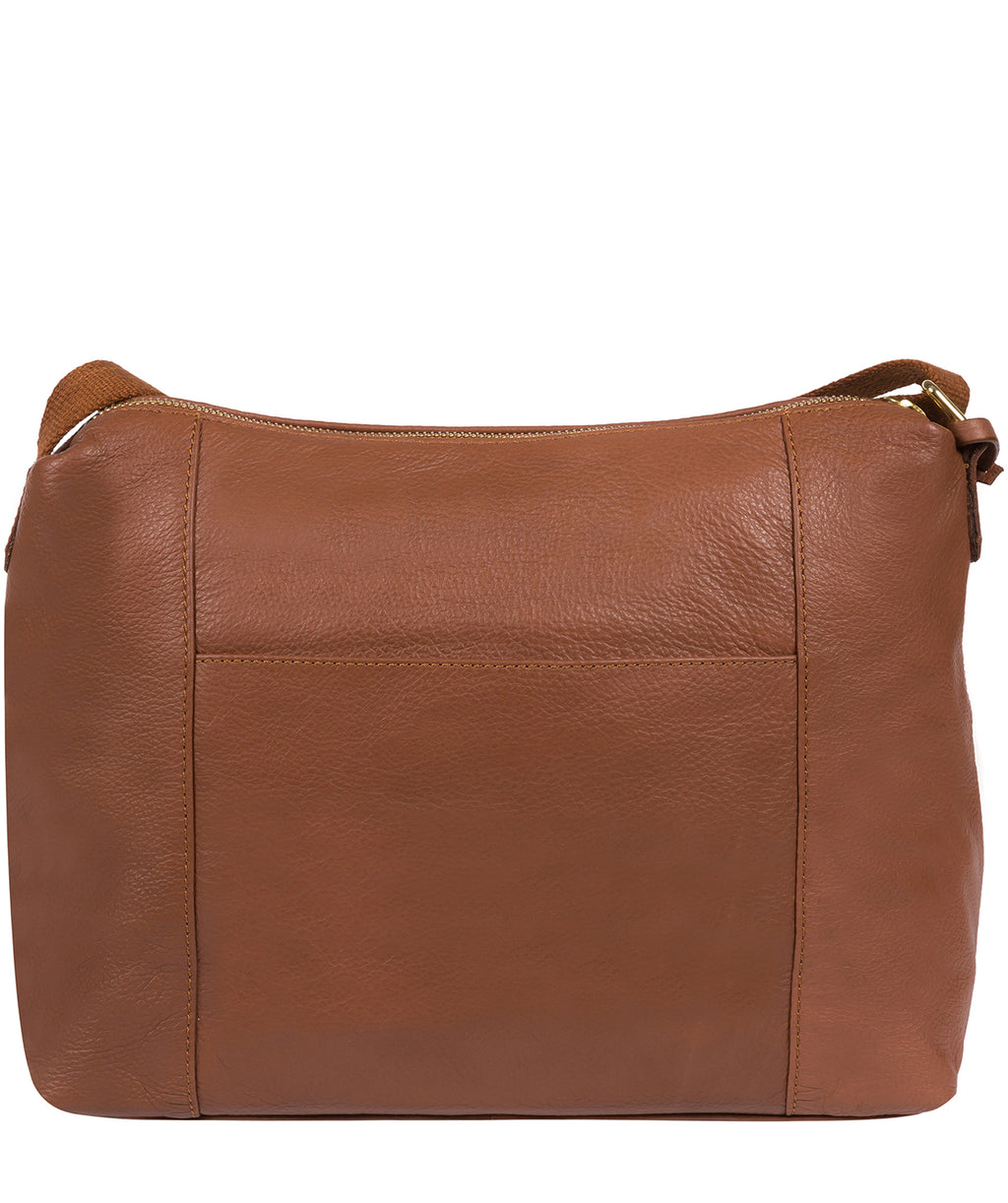 Tan Leather Shoulder Bag 'Chancery' by Cultured London – Pure Luxuries ...