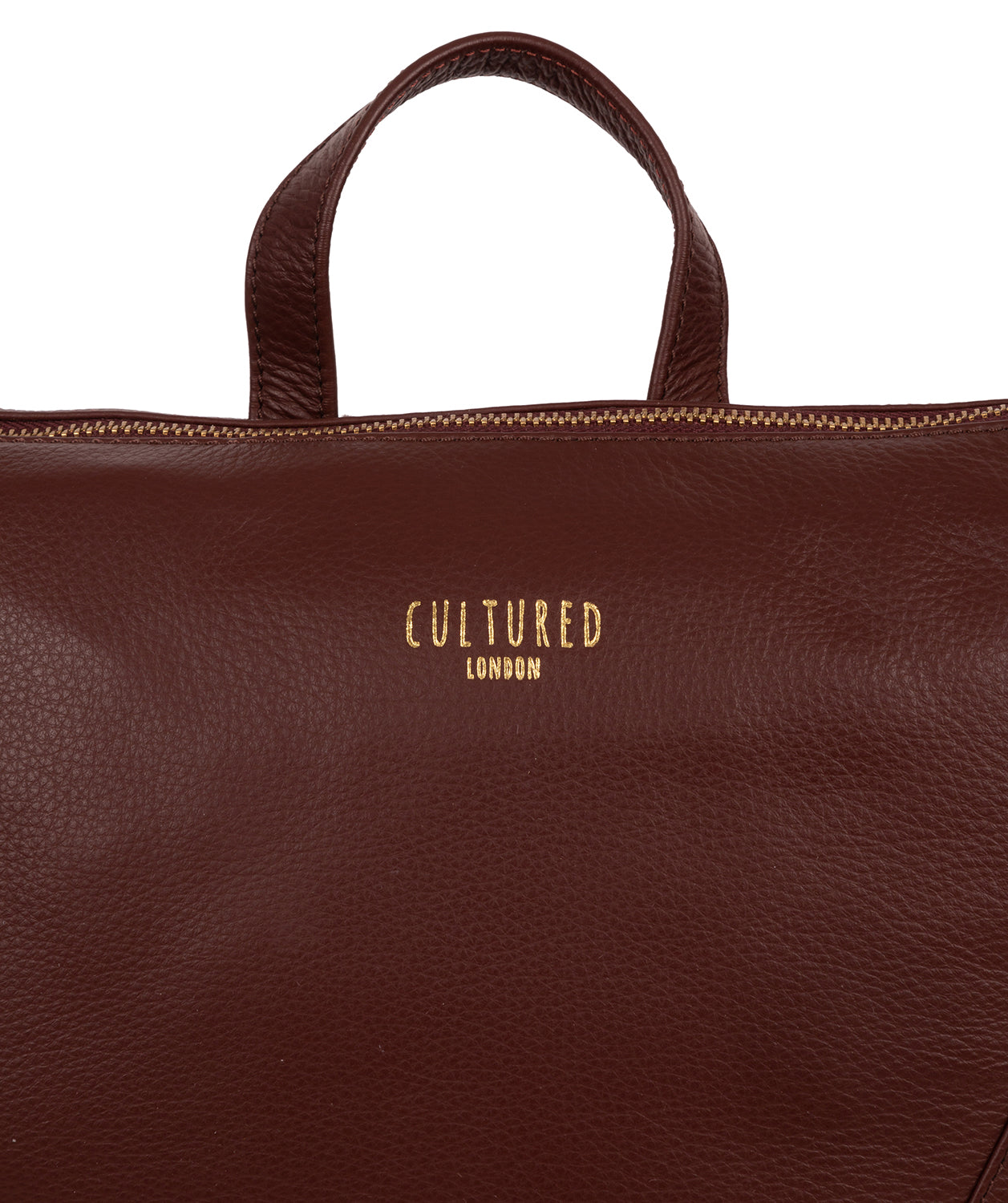 'Iiford' Rich Chestnut Leather Backpack