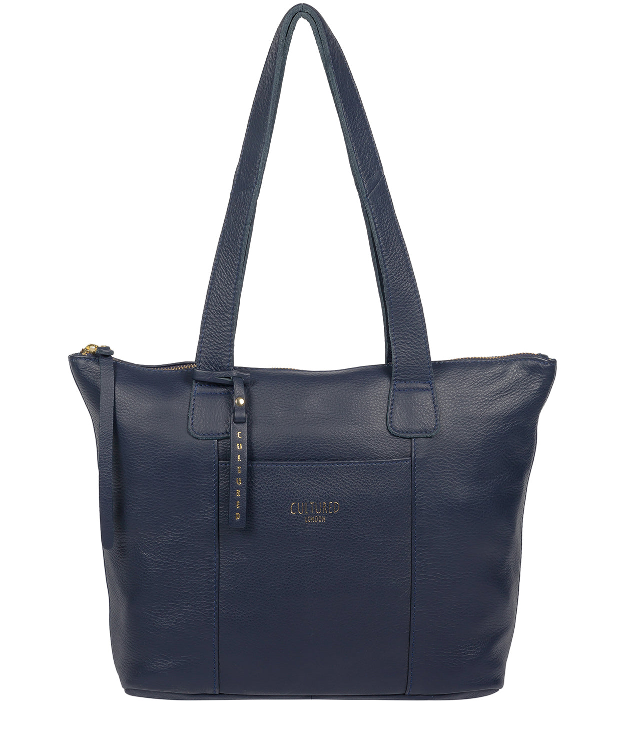 'Kensal' Ink Leather Handbag