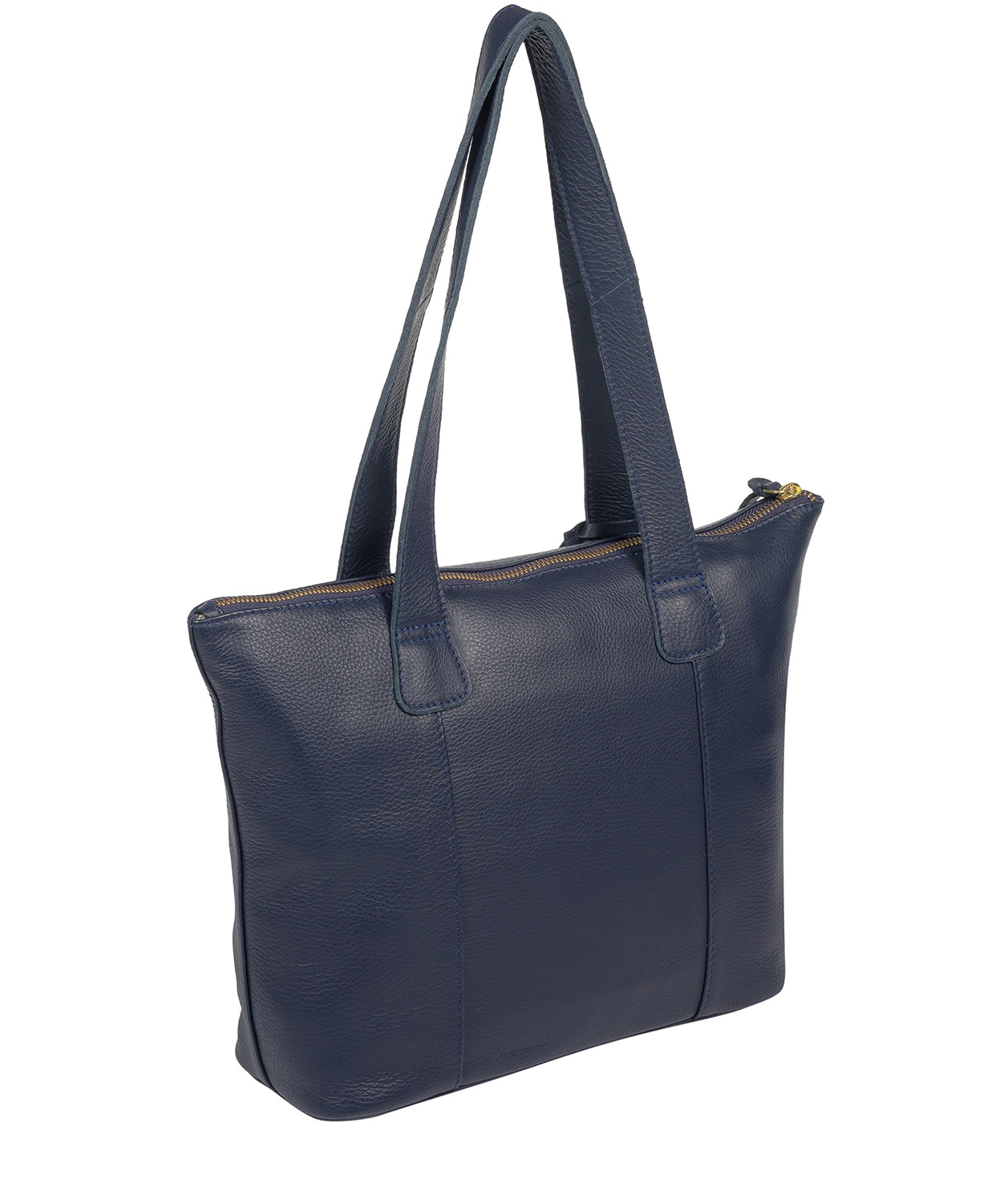 'Kensal' Ink Leather Handbag