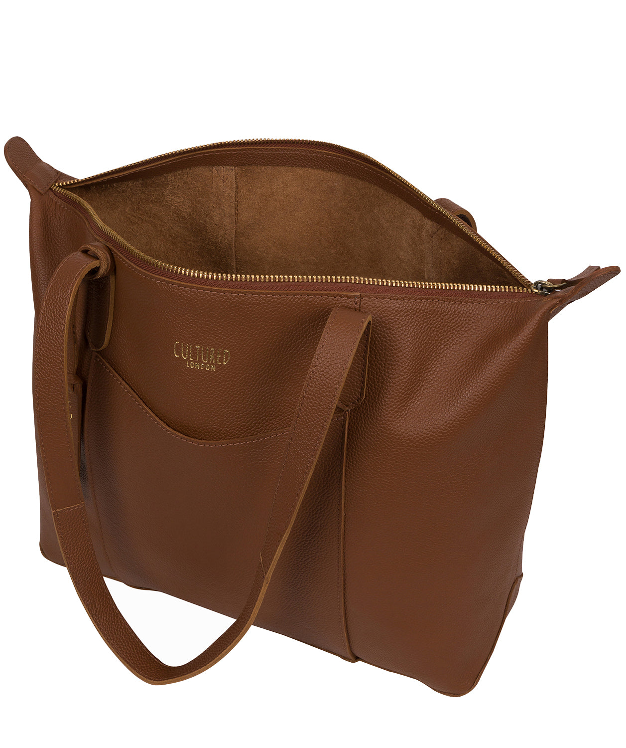 'Hillingdon' Tan Leather Tote Bag