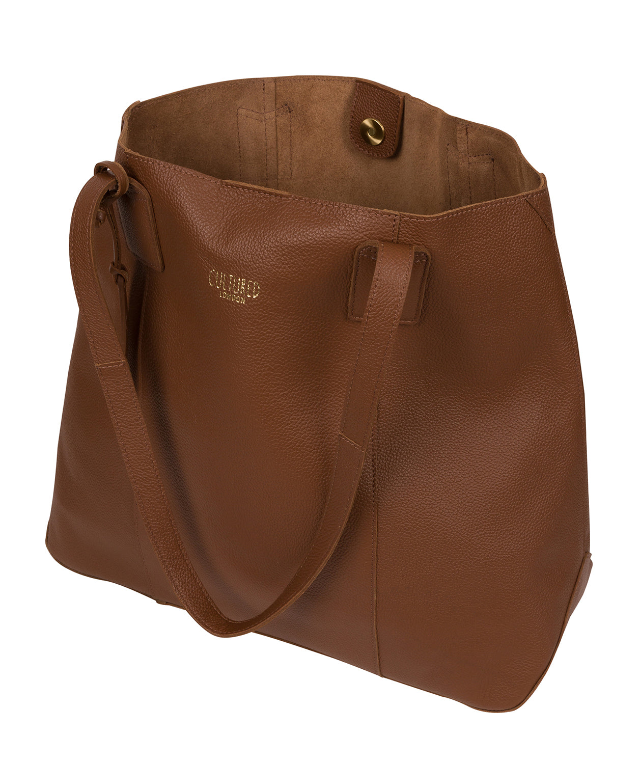 'Kingston' Tan Leather Tote Bag