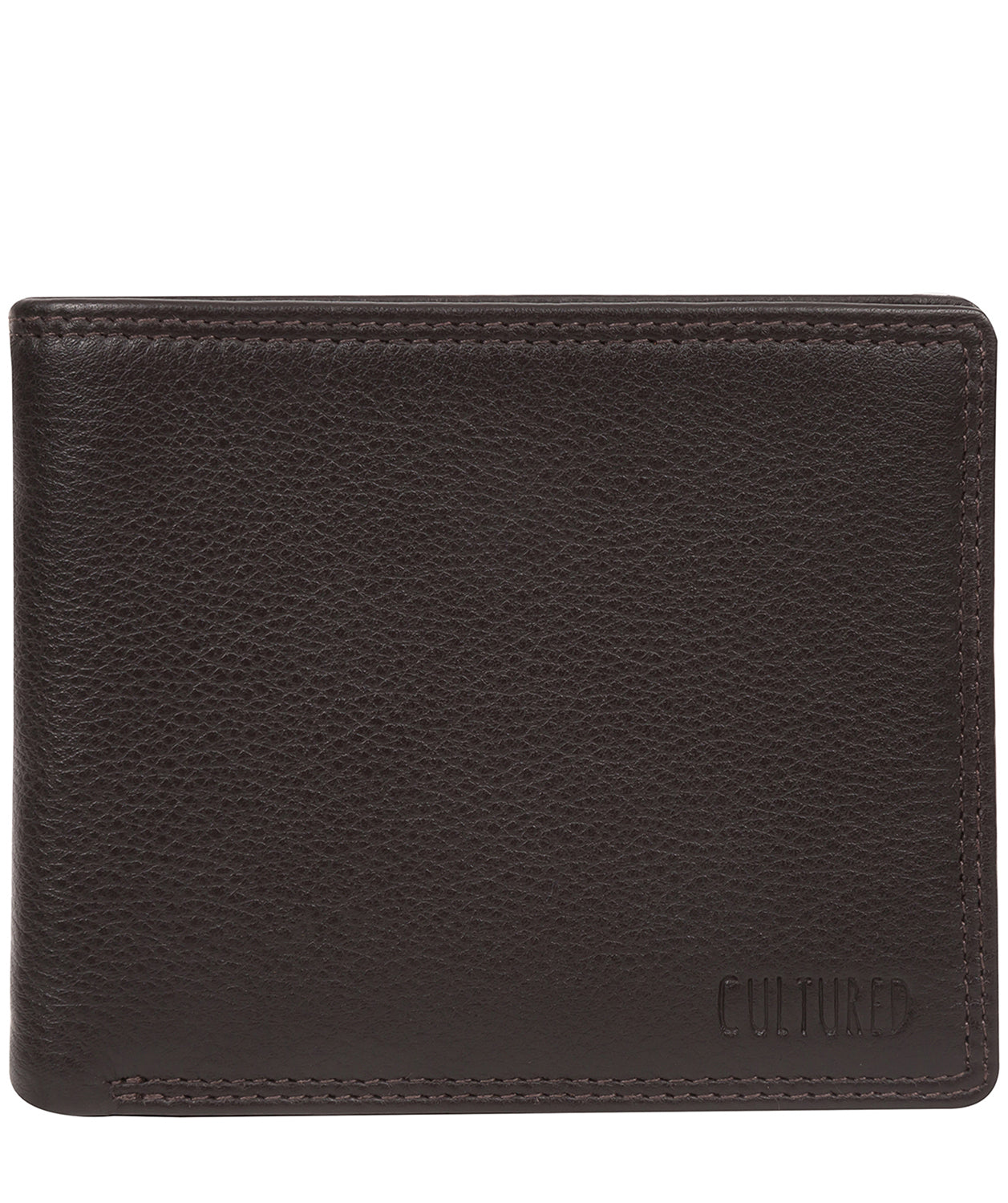 'Richard' Brown Leather Bi-Fold Wallet