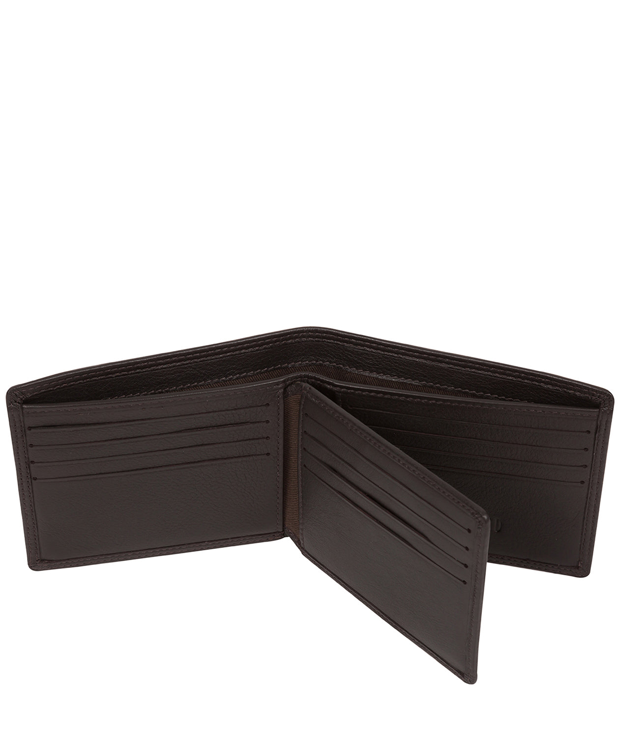 'Richard' Brown Leather Bi-Fold Wallet