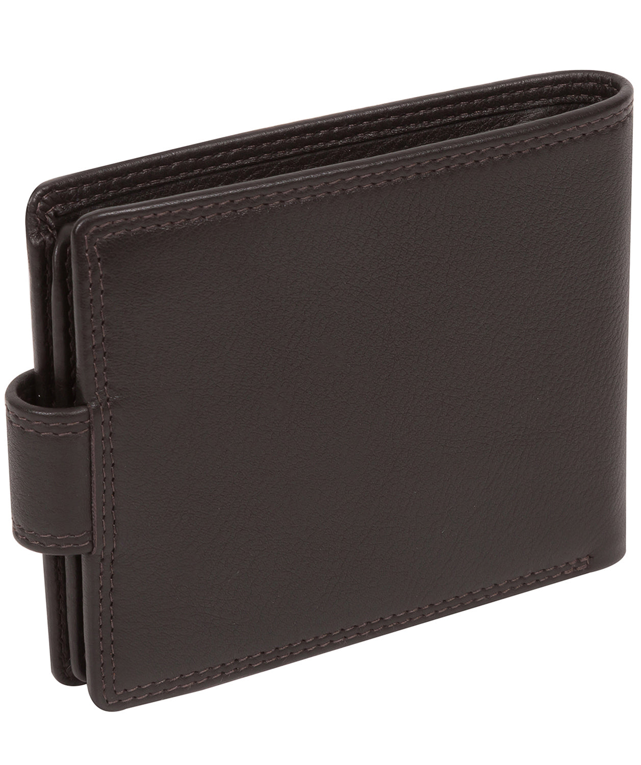 'Scott' Brown Leather Bi-Fold Wallet