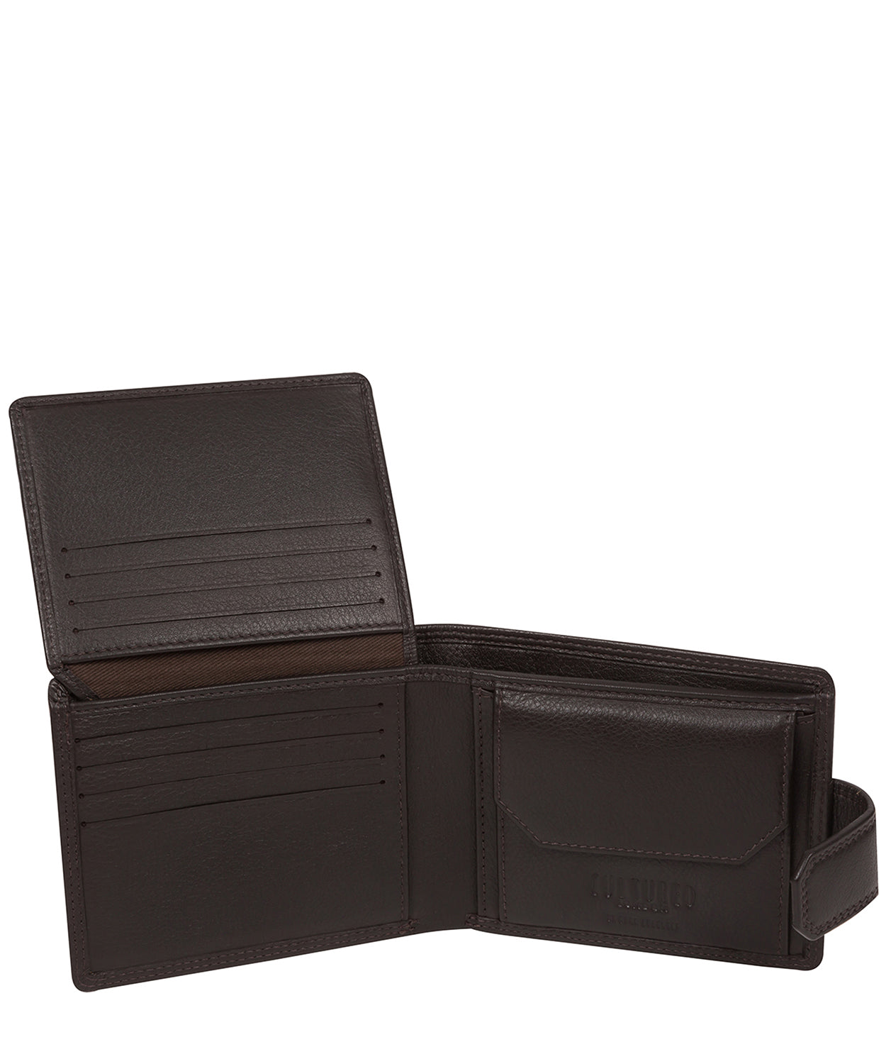 'Tommy' Brown Leather Bi-Fold Wallet