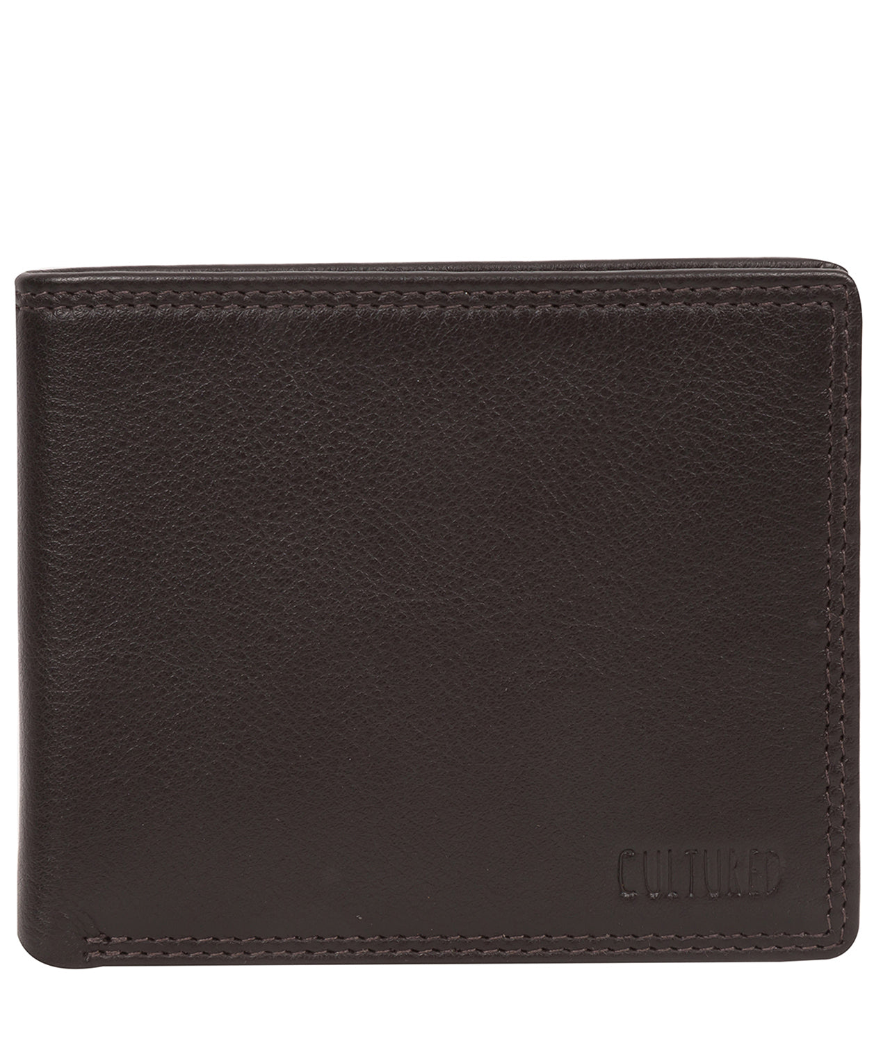 'Joe' Brown Leather Bi-Fold Wallet