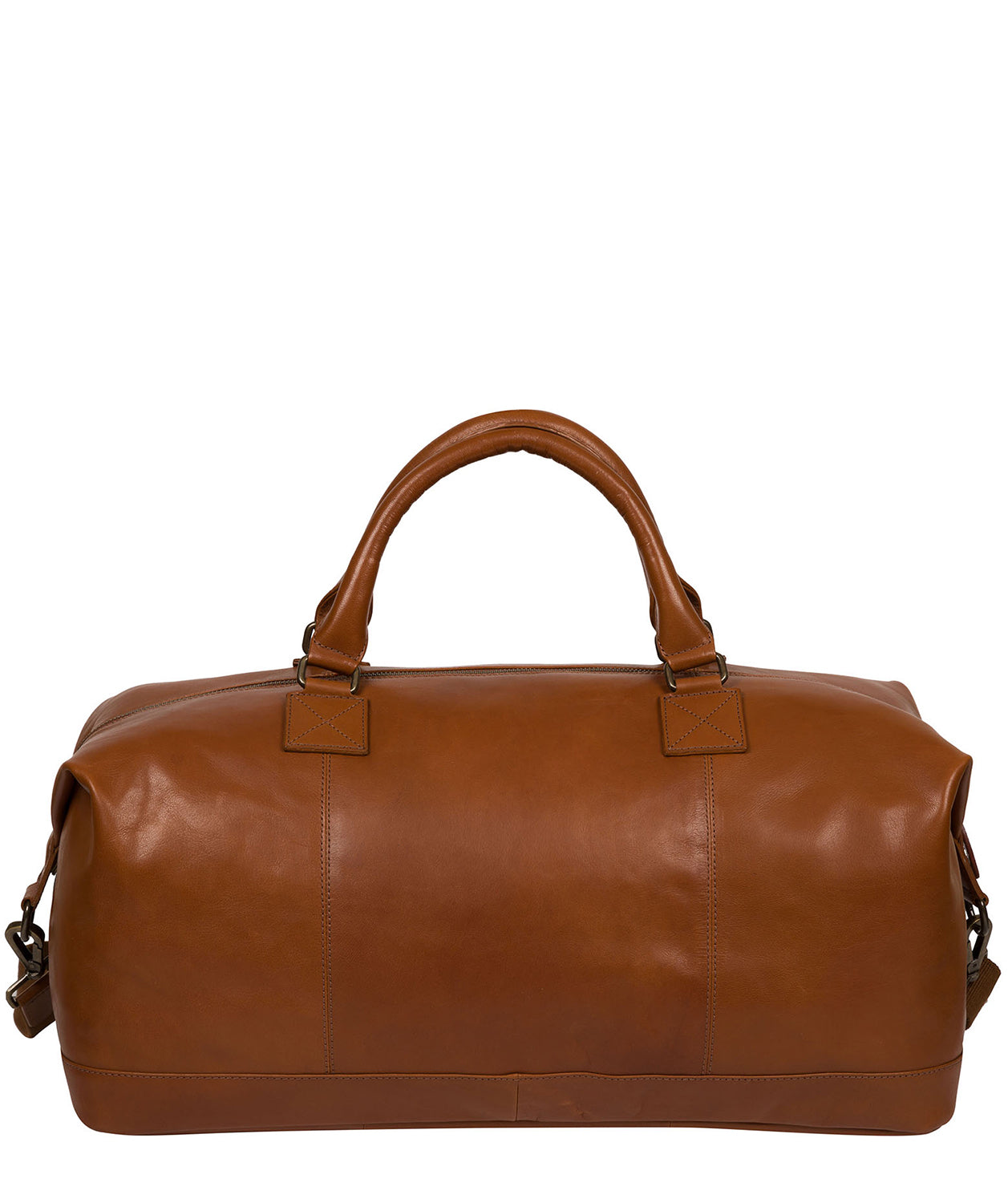 'Shuttle' Cinnamon Leather Holdall image 3