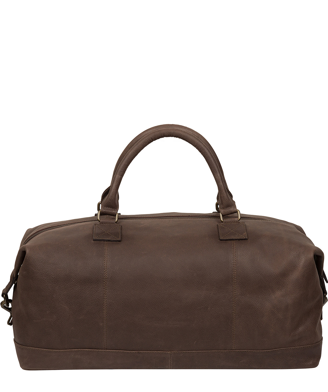 'Shuttle' Hickory Leather Holdall