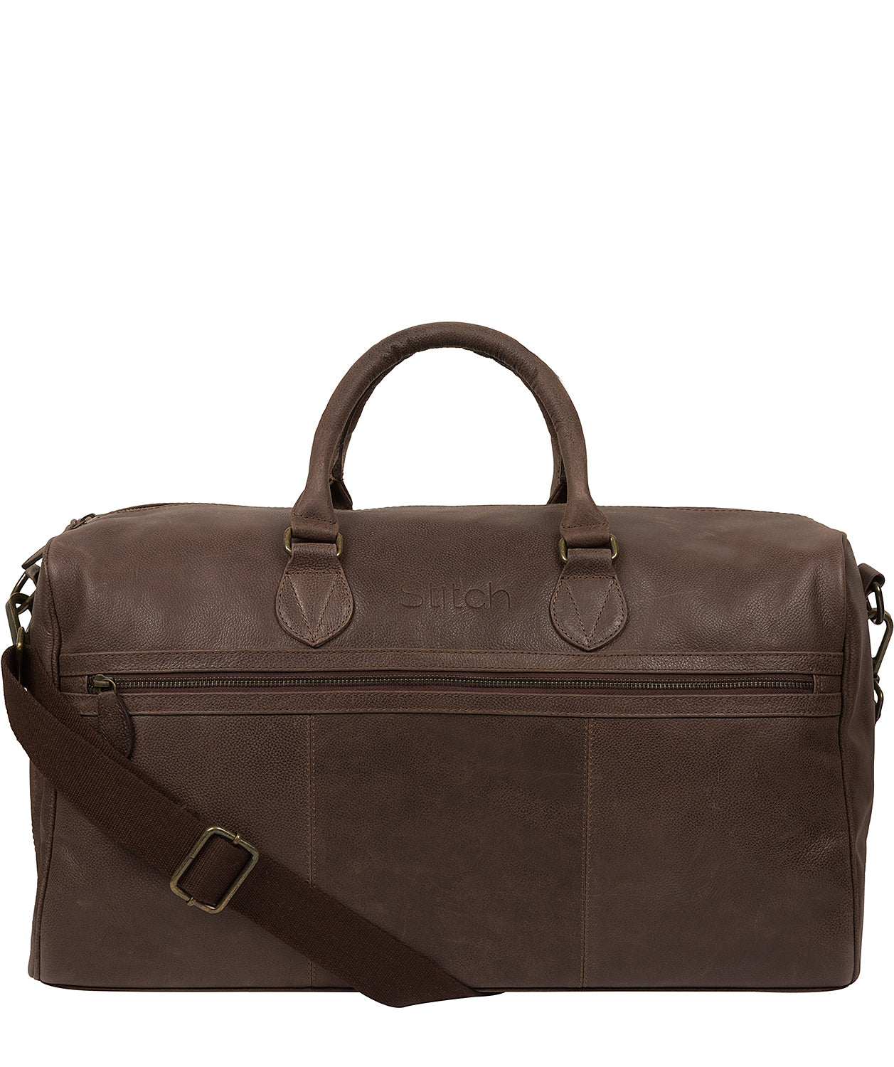 'Aviator' Hickory Leather Holdall