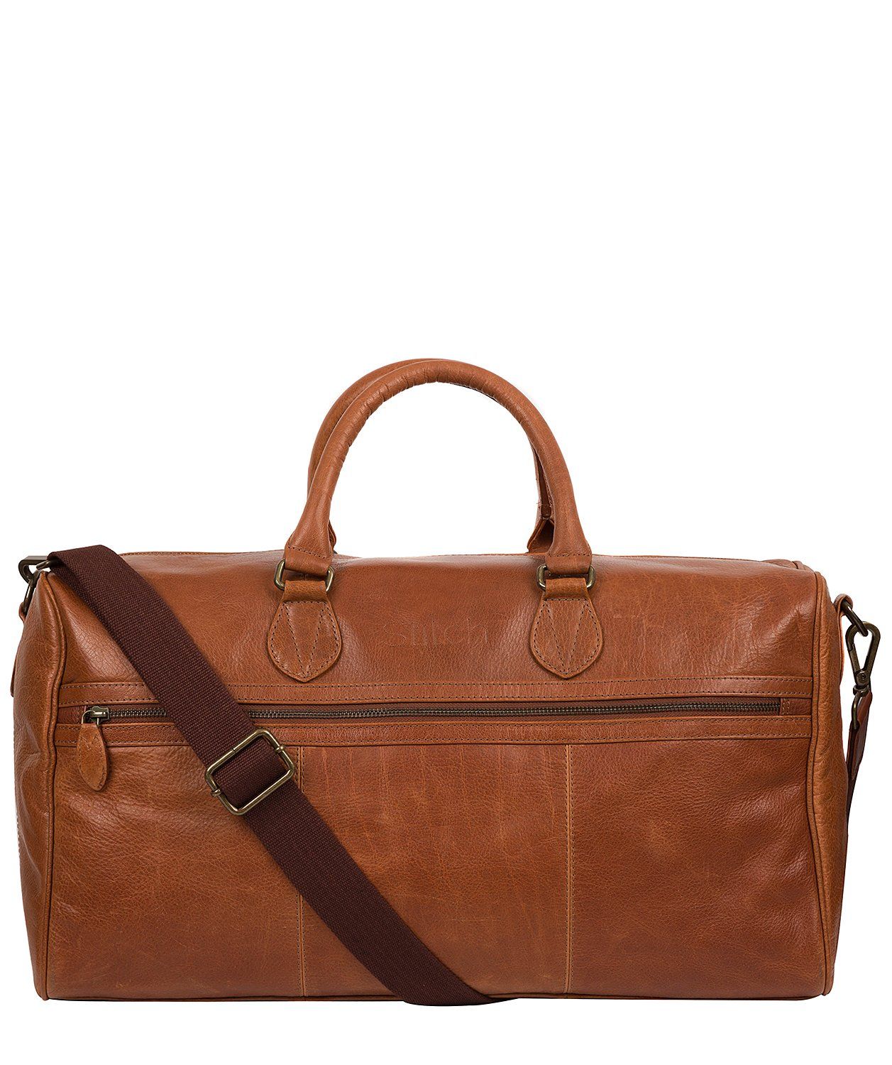 'Aviator' Treacle Leather Holdall Pure Luxuries London