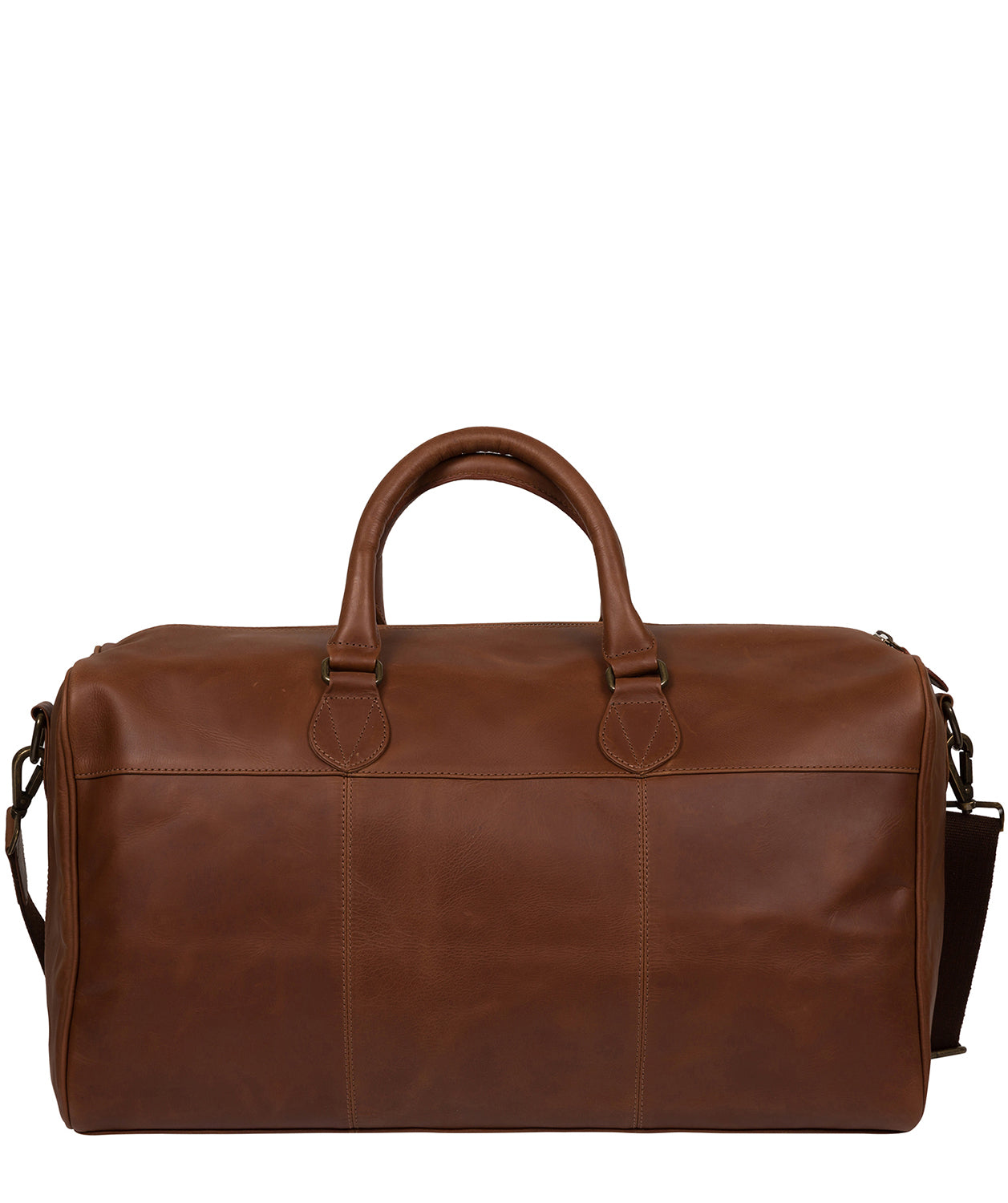 'Aviator' Whiskey Leather Holdall image 3