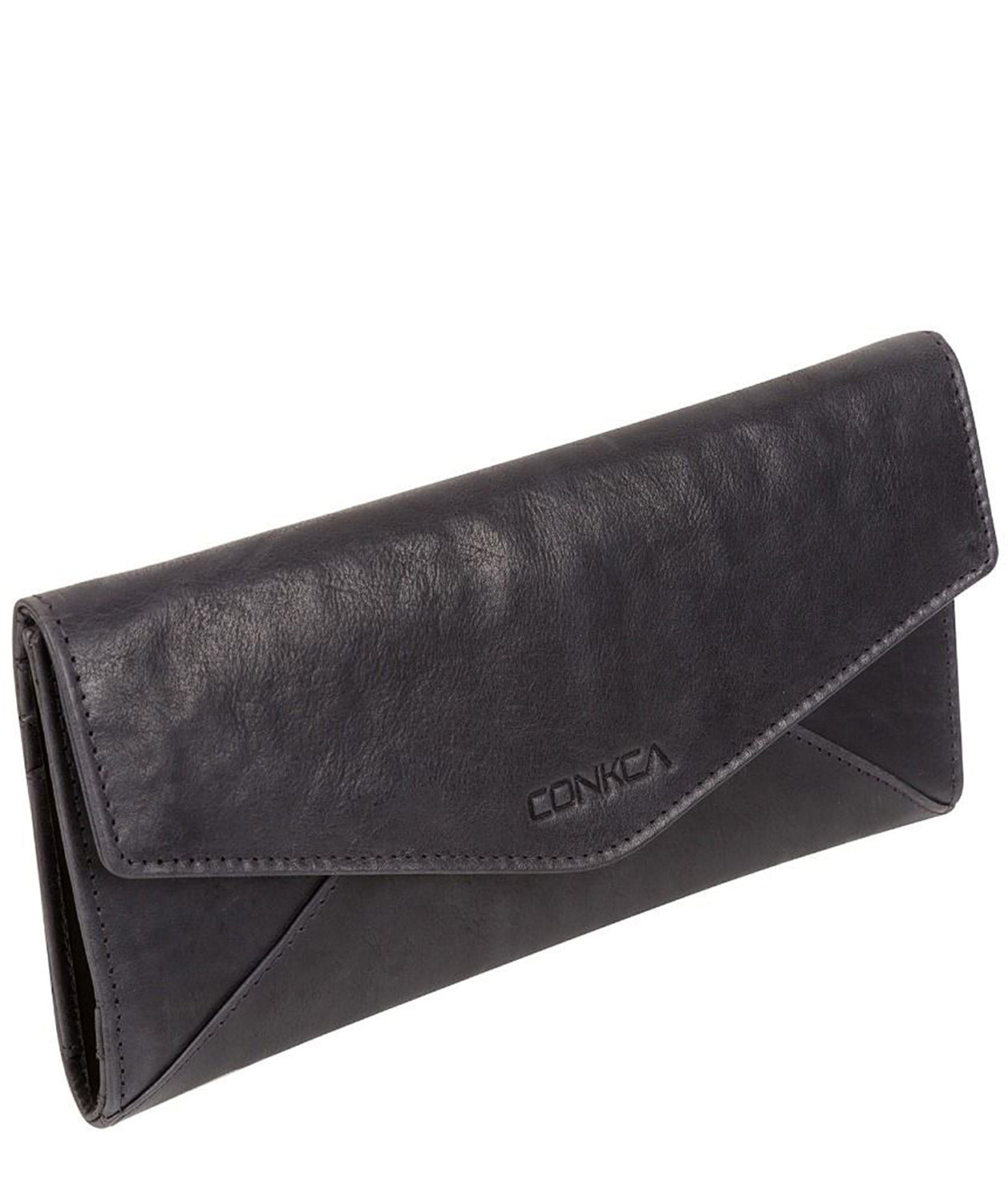 'Talisha' Navy Slim Tri-fold RFID Purse