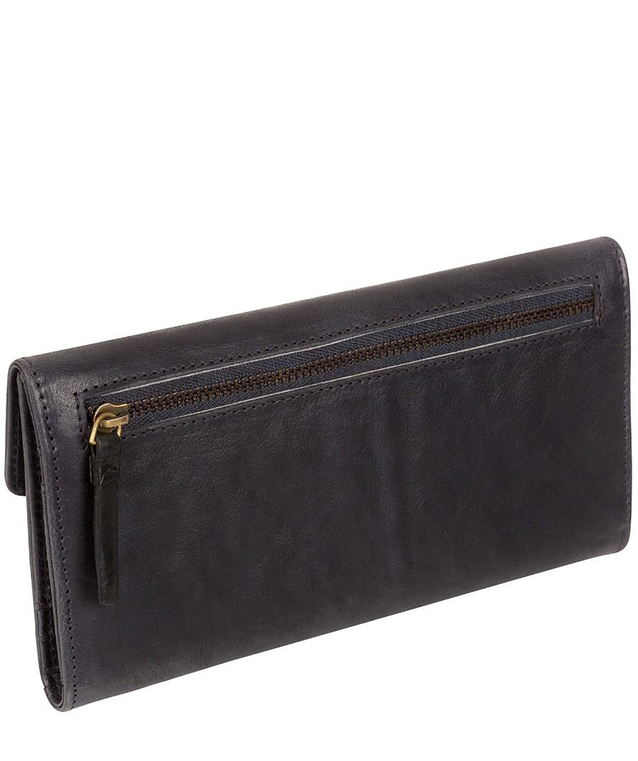 'Talisha' Navy Slim Tri-fold RFID Purse