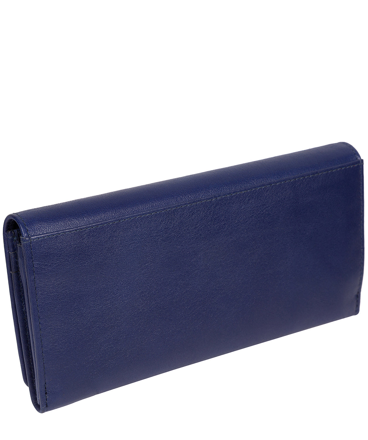 'Fey' Blue Leather Purse