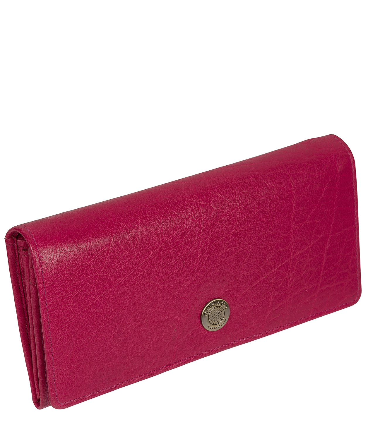 'Fey' Pink Leather Purse