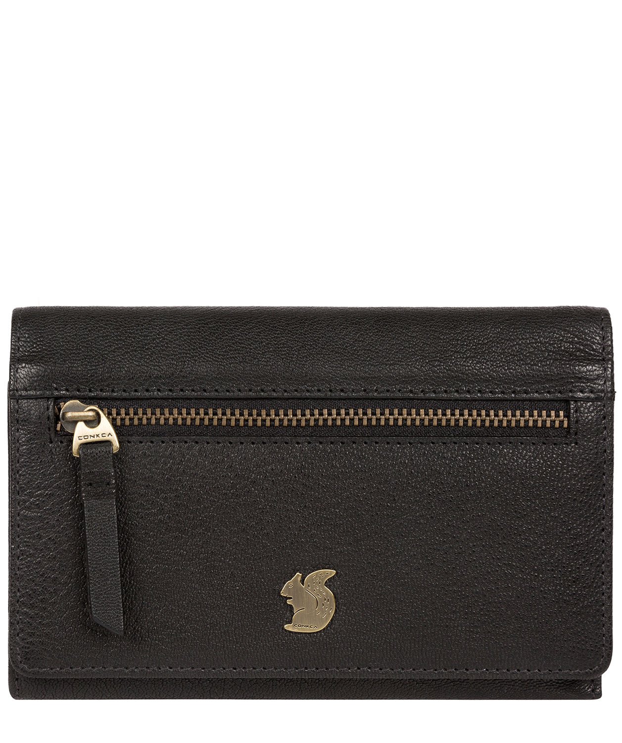 'Ling' Black Leather Purse image 1