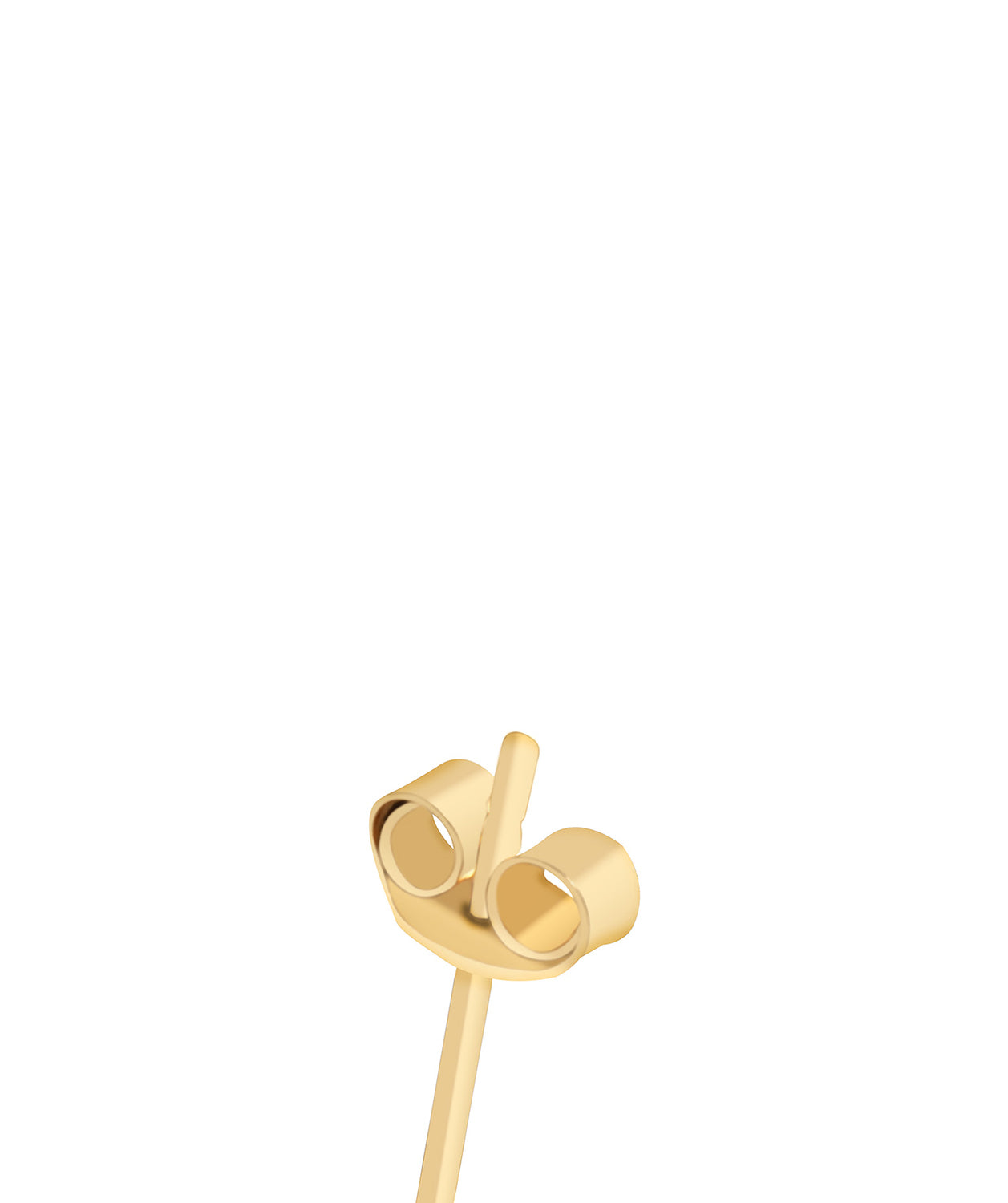 'Edith' 9ct Gold Heart Earrings image 4