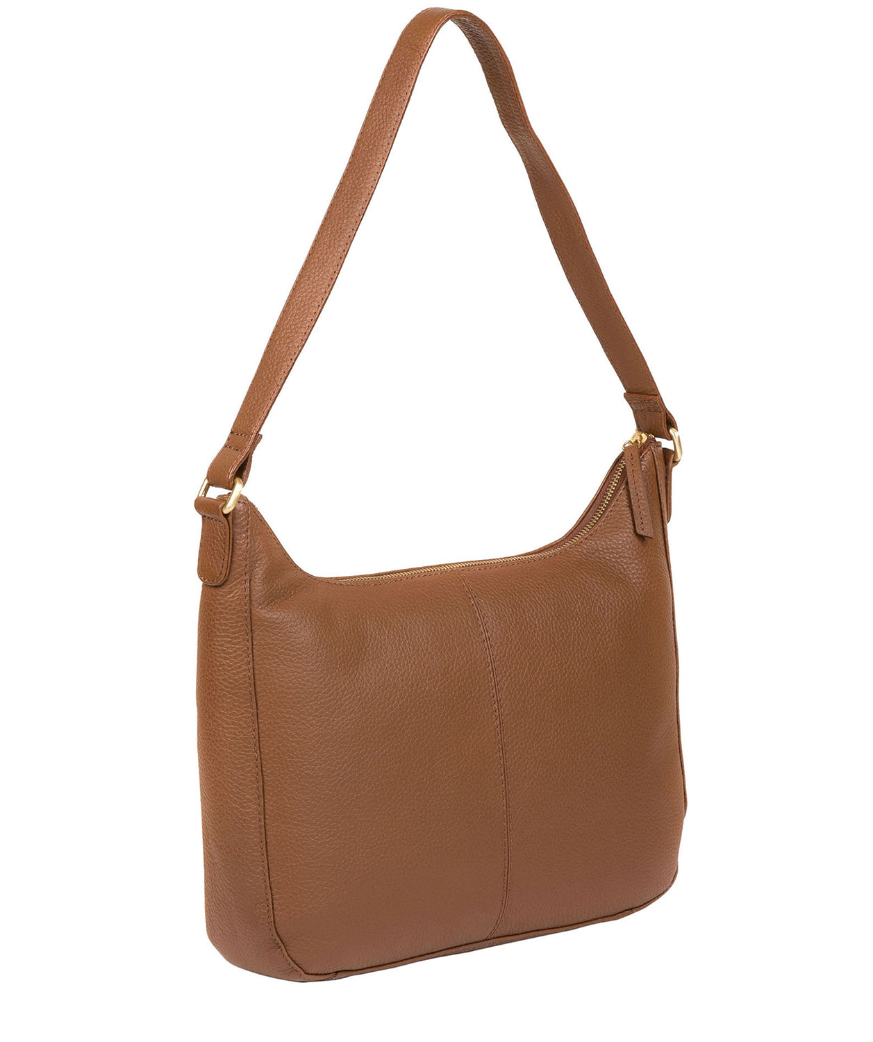 'Ryde' Tan Leather Shoulder Bag Pure Luxuries London