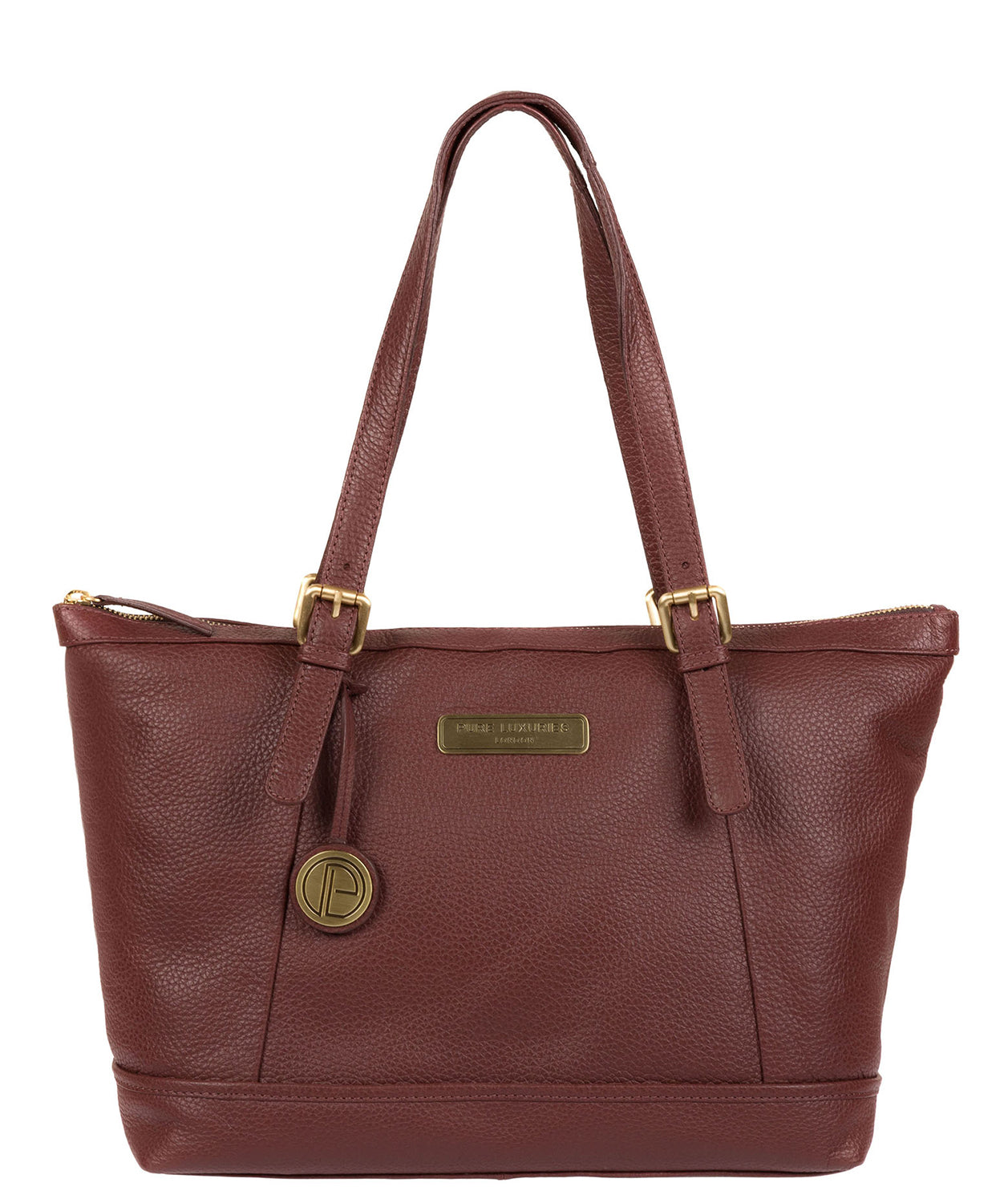 'Truro' Port Leather Tote Bag image 1