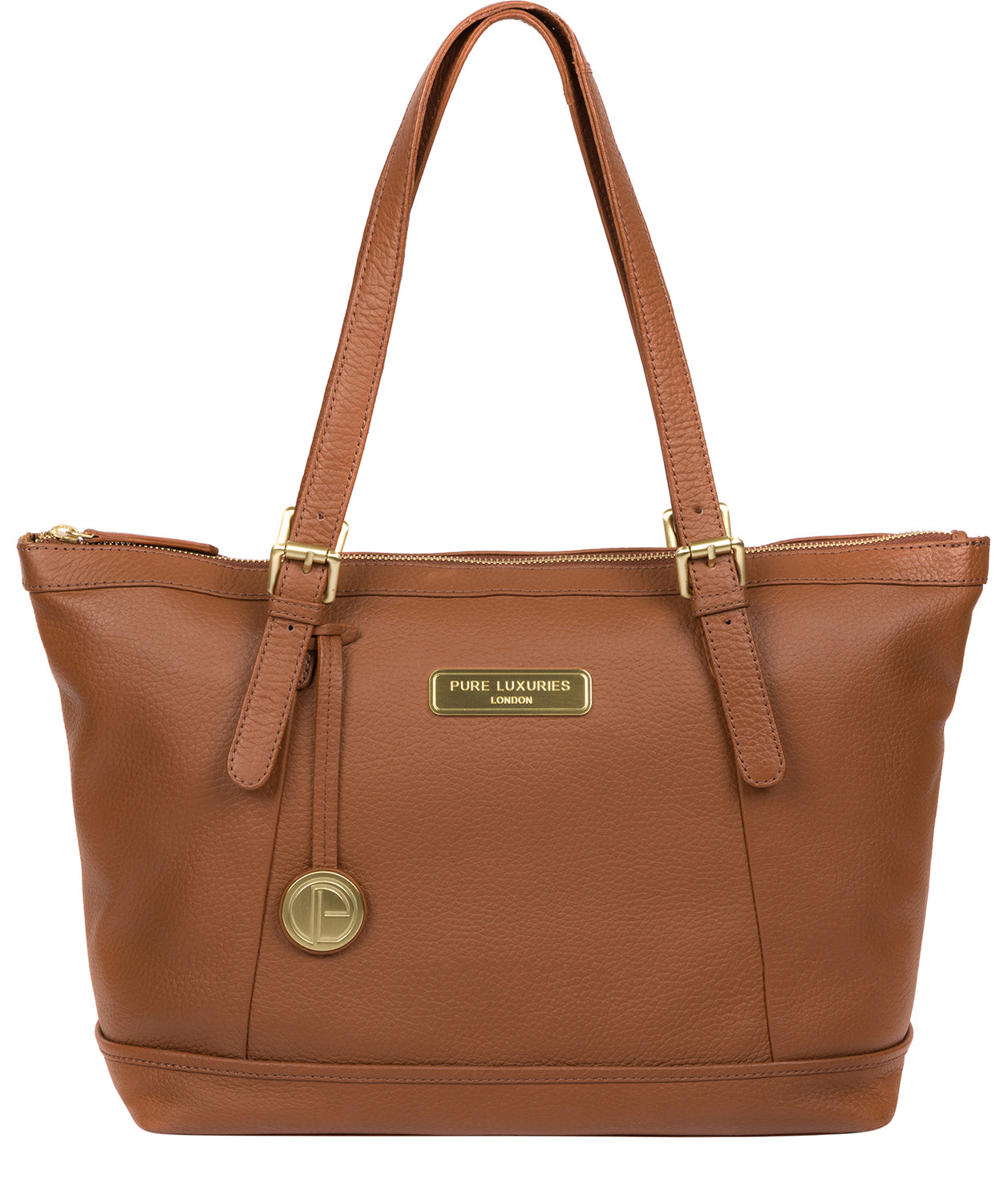 'Truro' Tan Quality Leather Tote Bag Pure Luxuries London