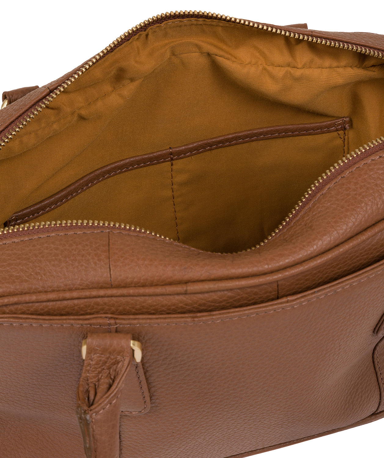 'Poole' Tan Leather Handbag image 5