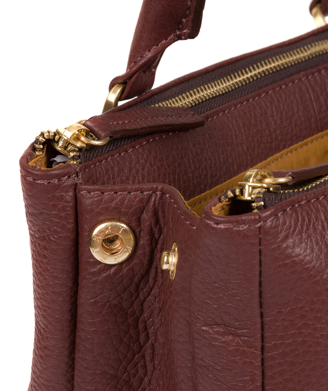 'Welbourne' Port Leather Handbag Pure Luxuries London