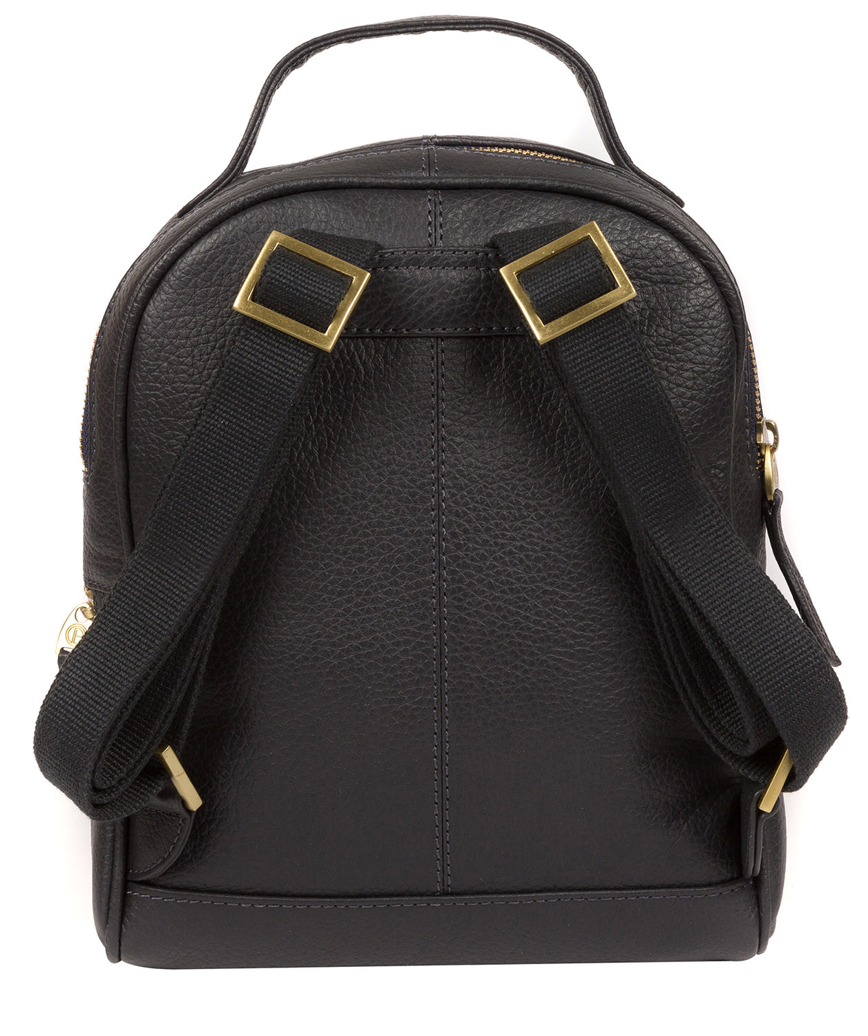 'Gloria' Midnight Blue Leather Backpack image 3