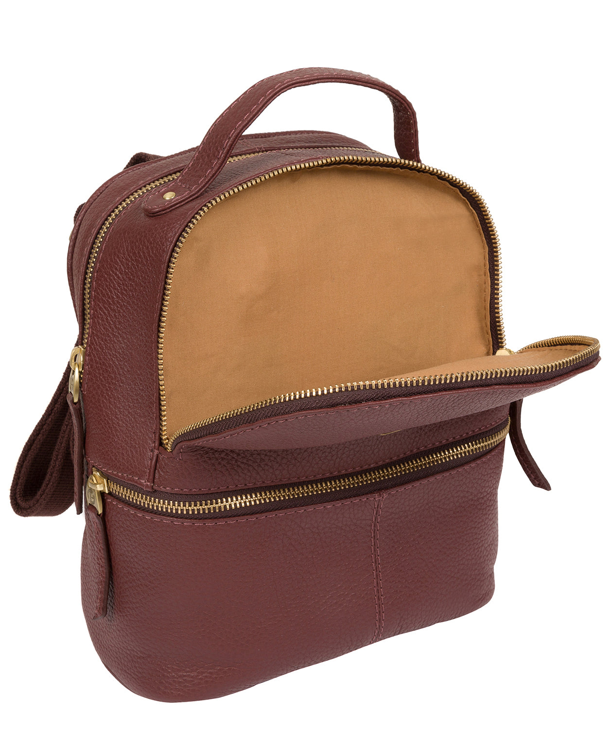 'Gloria' Port Quality Leather Backpack