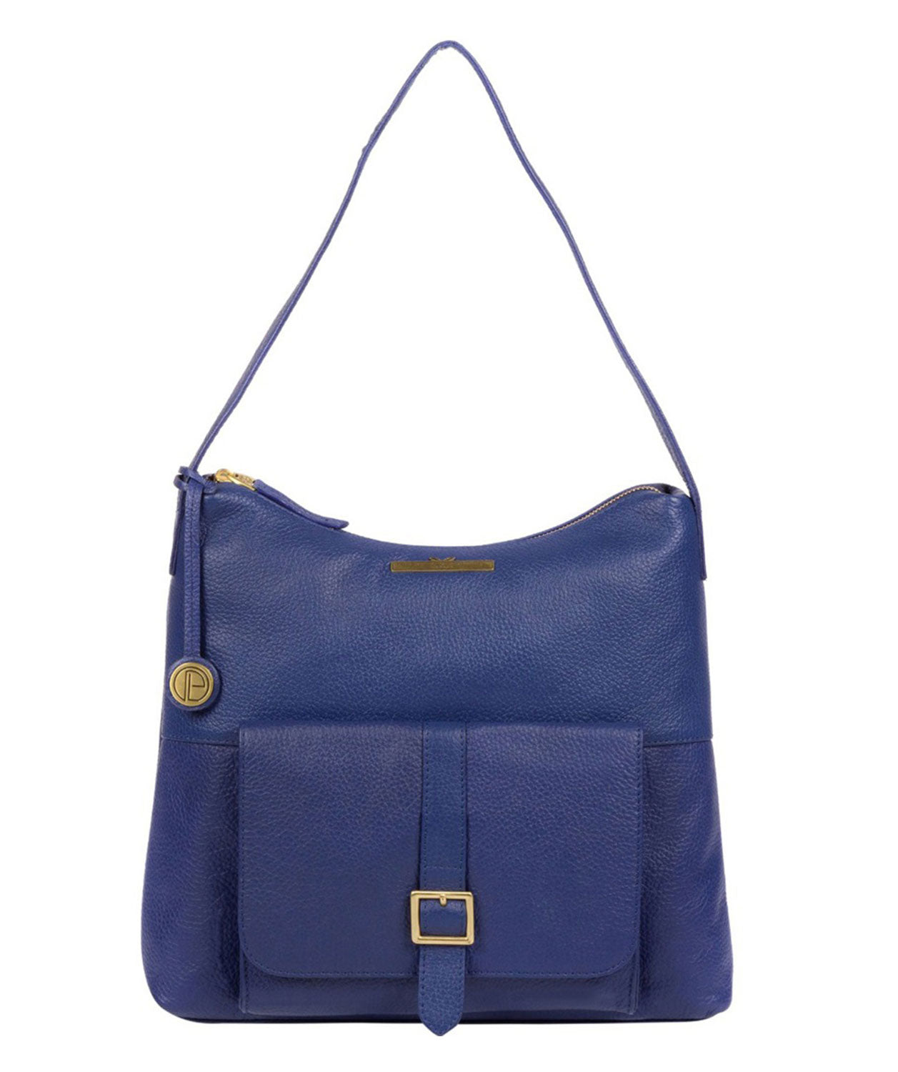 'Irena' French Navy Shoulder Bag