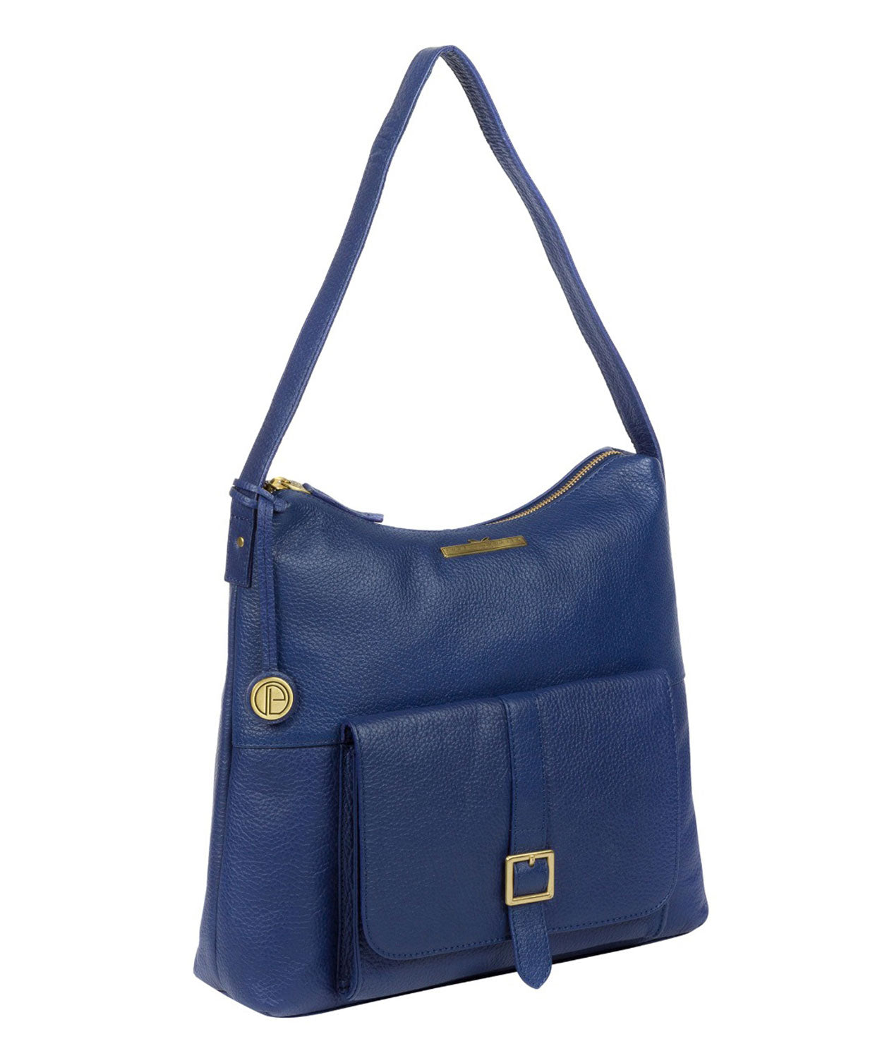 'Irena' French Navy Shoulder Bag