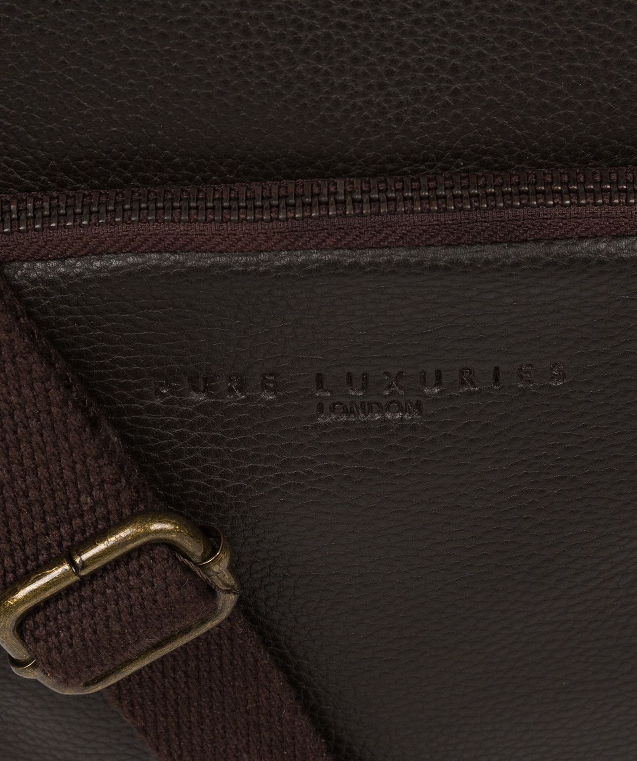 'Skipper' Brown Leather Cross Body Bag image 6