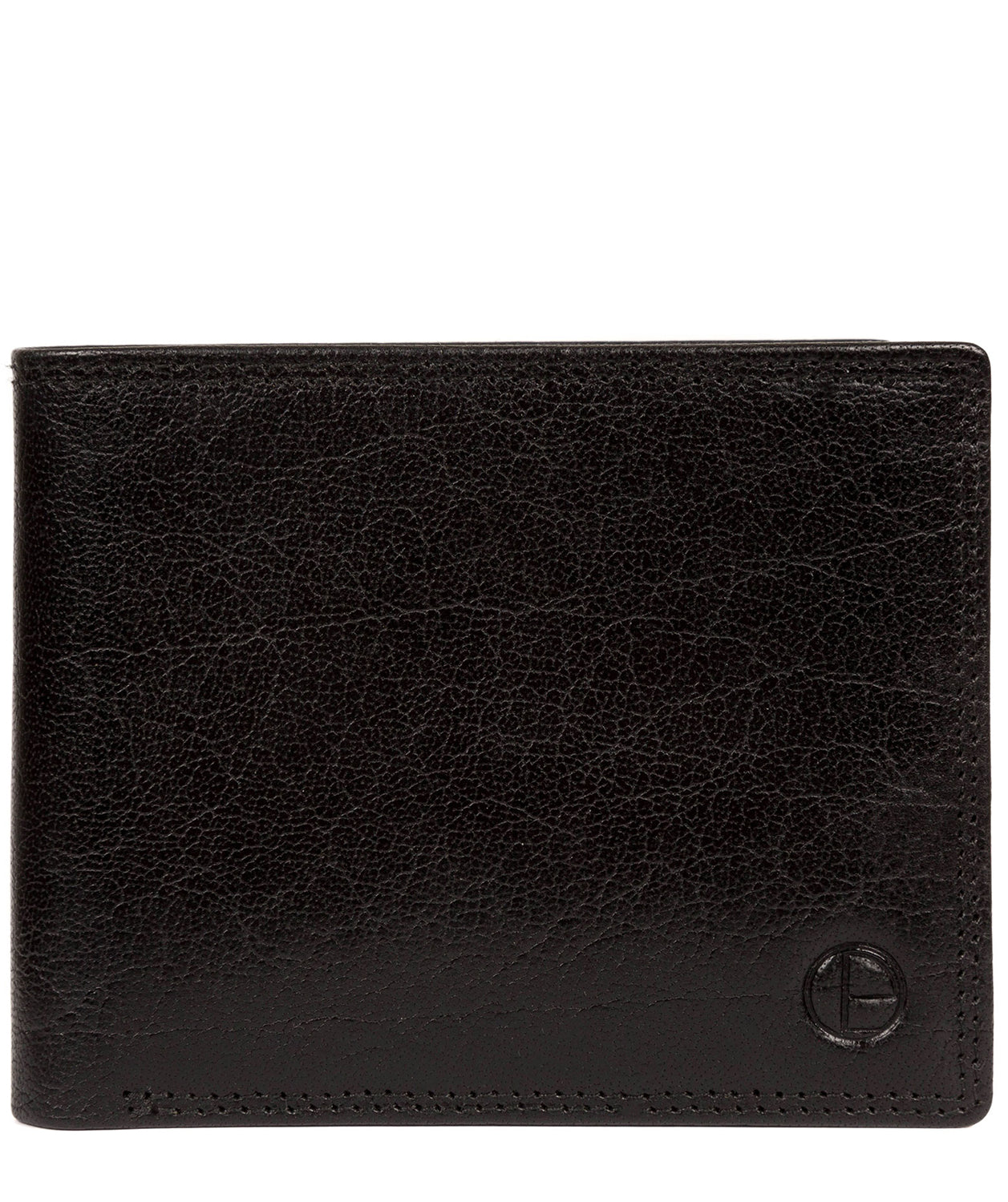 'North' Black Leather Wallet Pure Luxuries London