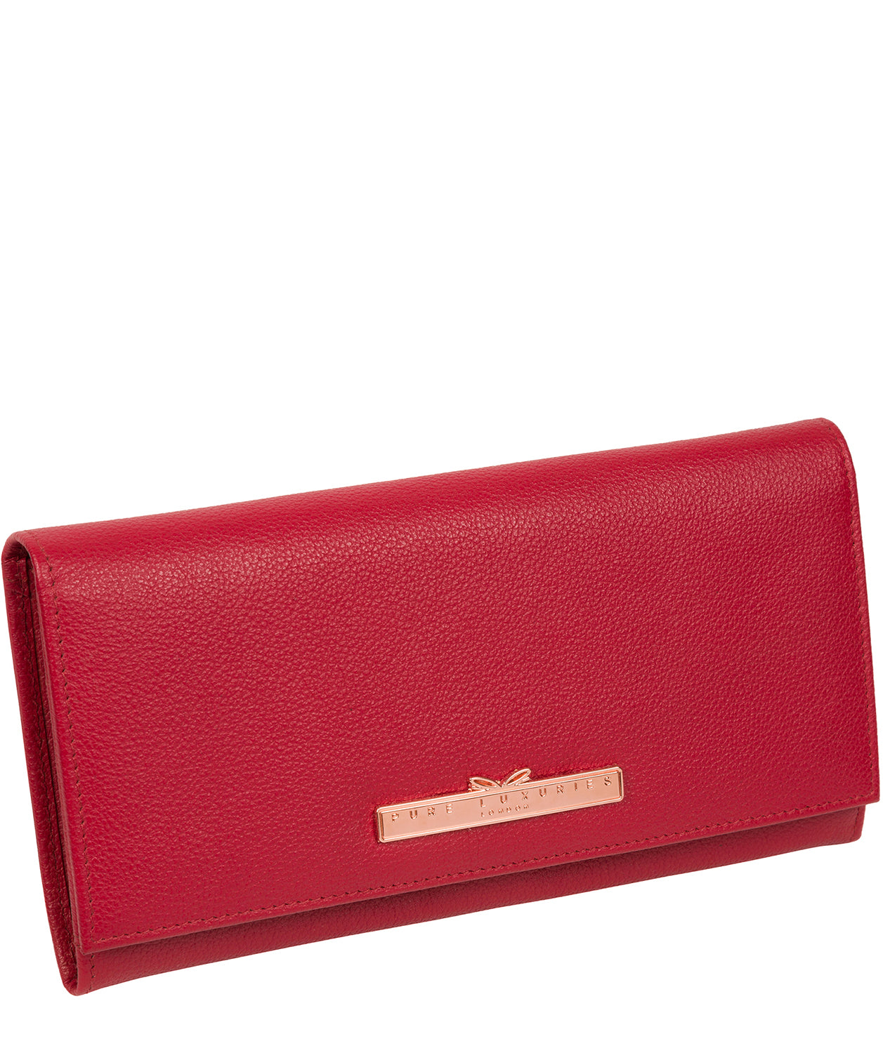 'Winslett' Cherry Leather Purse image 3