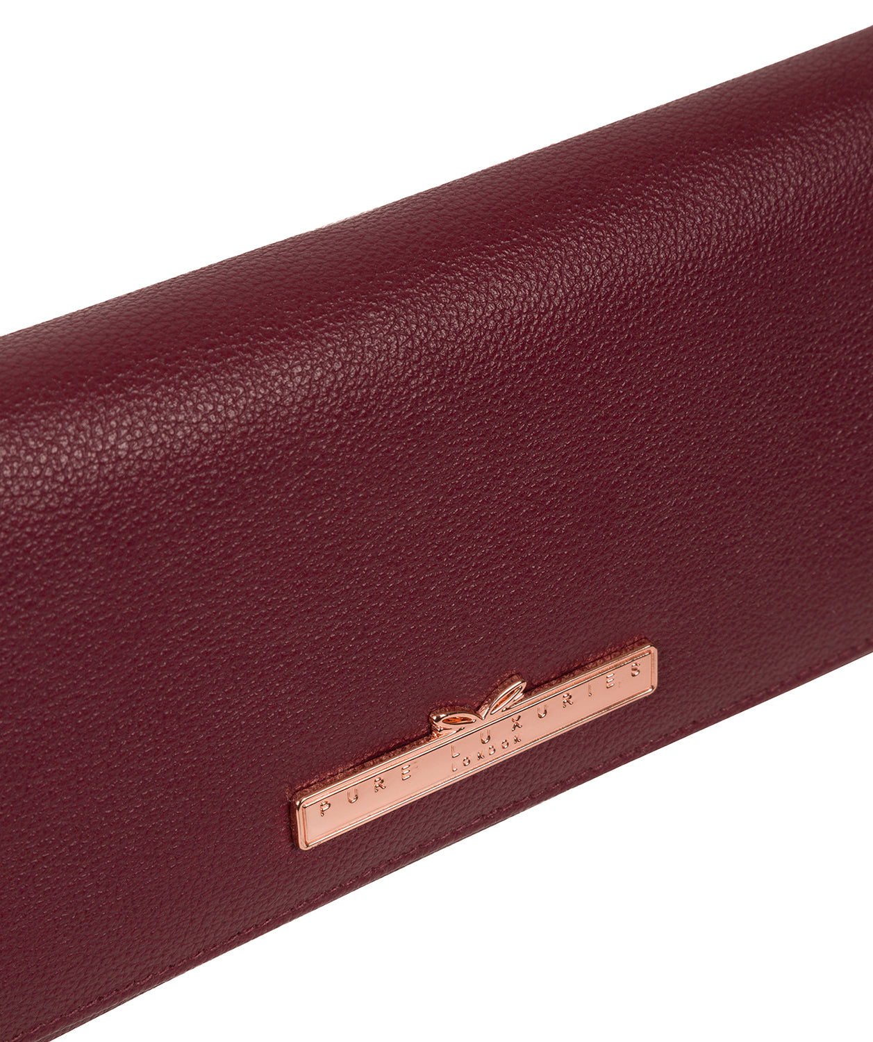 'Winslett' Pomegranate Leather Purse image 7