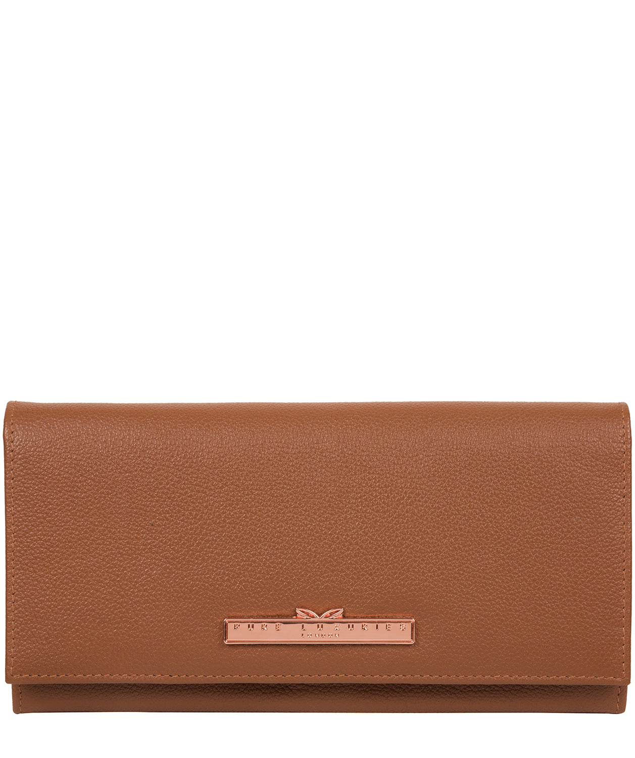 'Winslett' Tan Leather Purse image 1