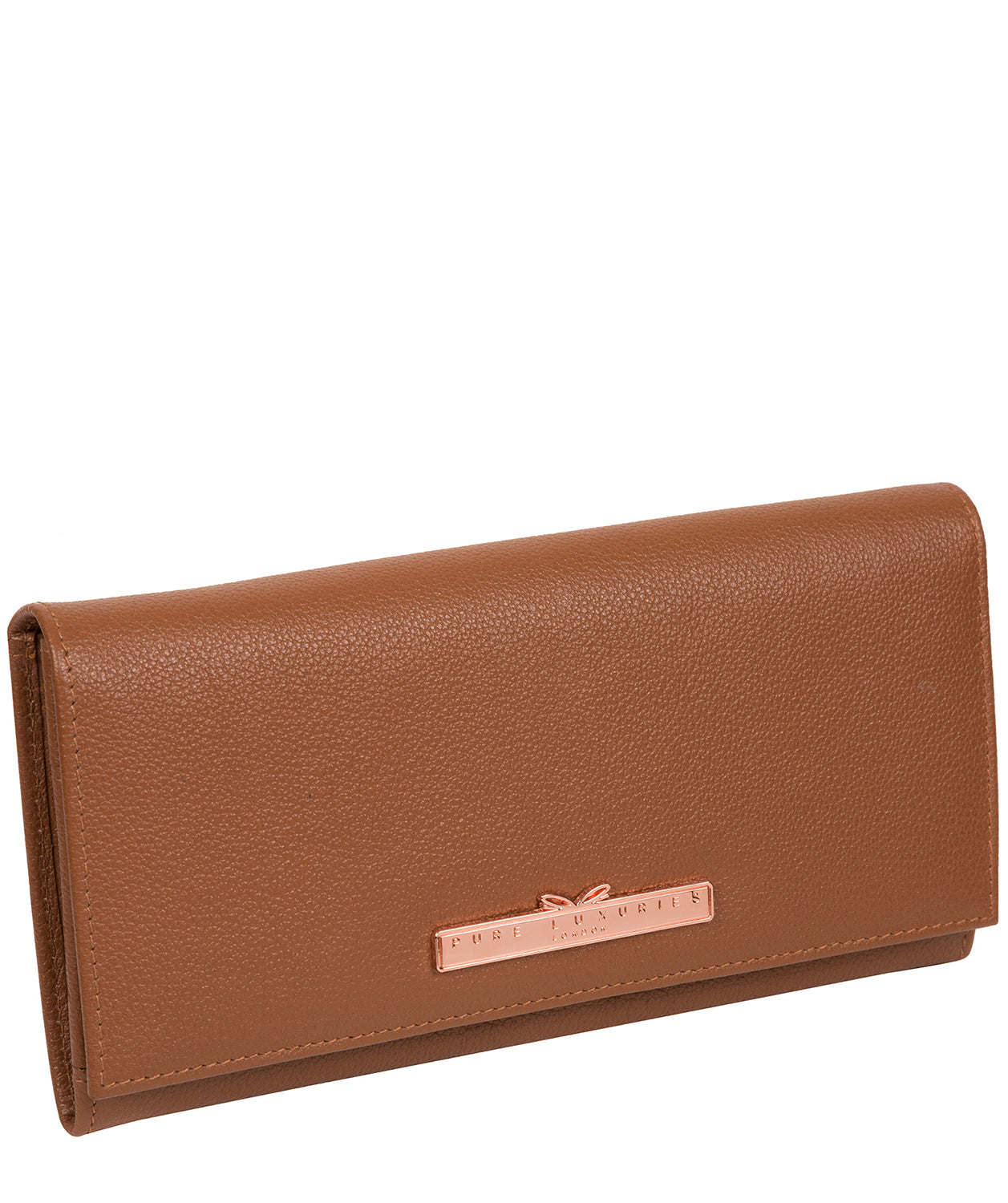 'Winslett' Tan Leather Purse image 3