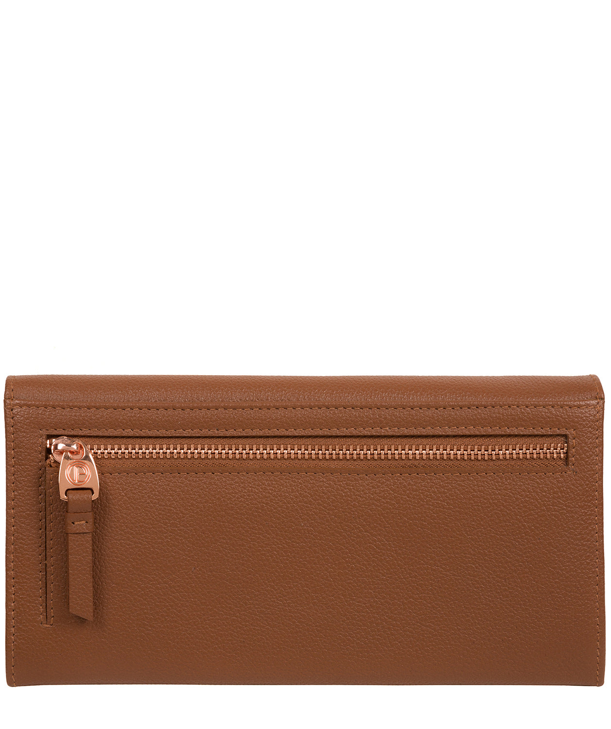 'Winslett' Tan Leather Purse Pure Luxuries London